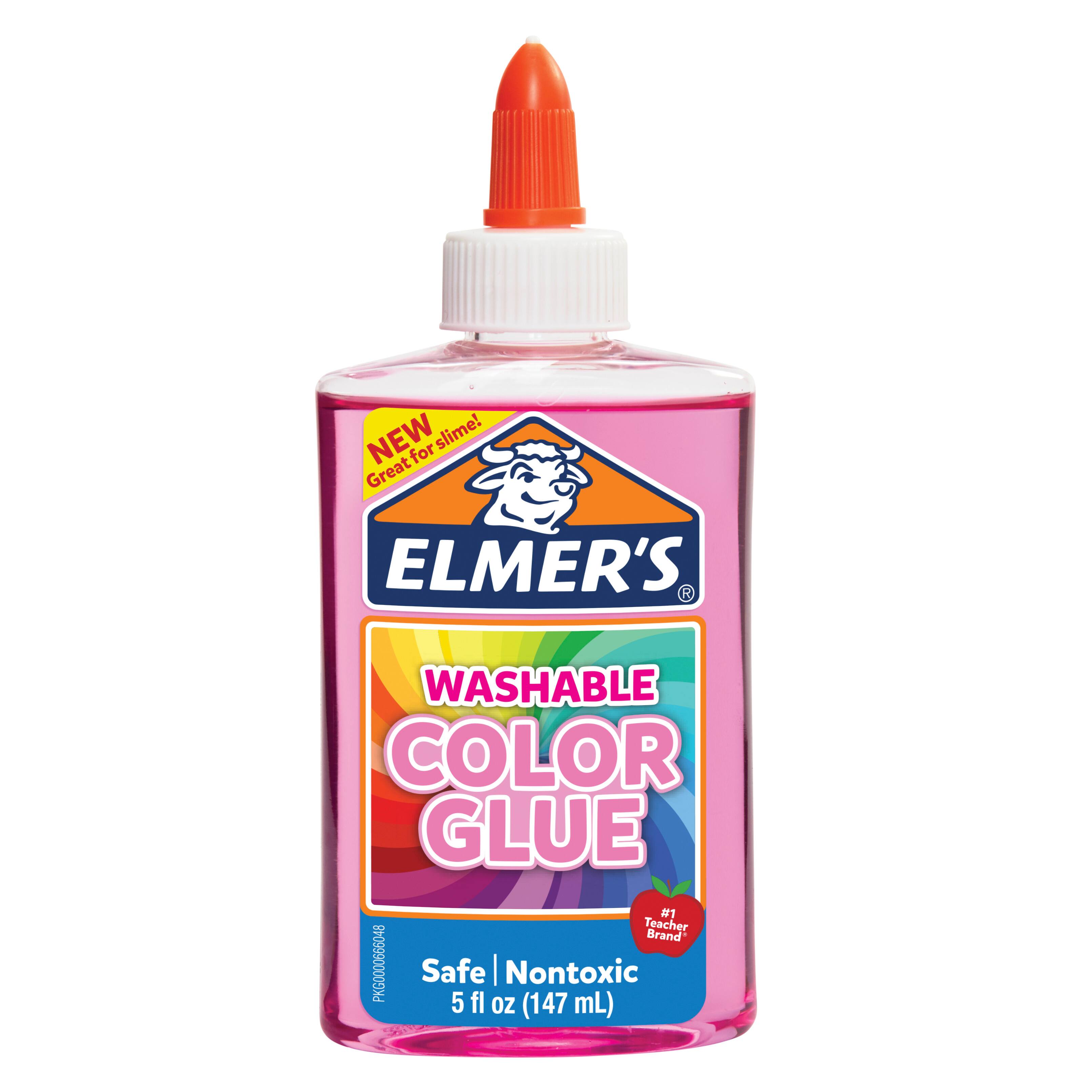 Products Glue Washable Coloring Pages Find The Elmer S Washable Color Glue Pink At Michaels