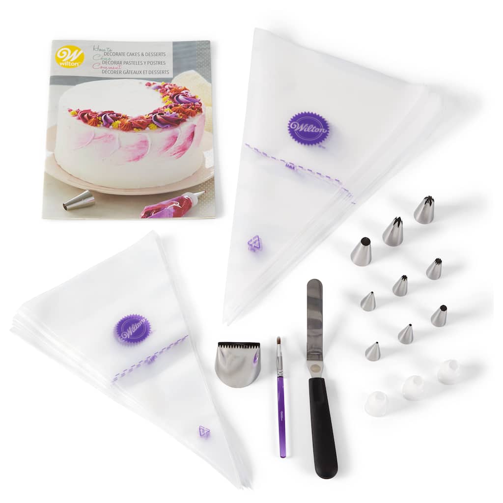 Buy The Wilton How To Decorate Cakes & Desserts Kit At Buy The Wilton How To Decorate Cakes & Desserts Kit At