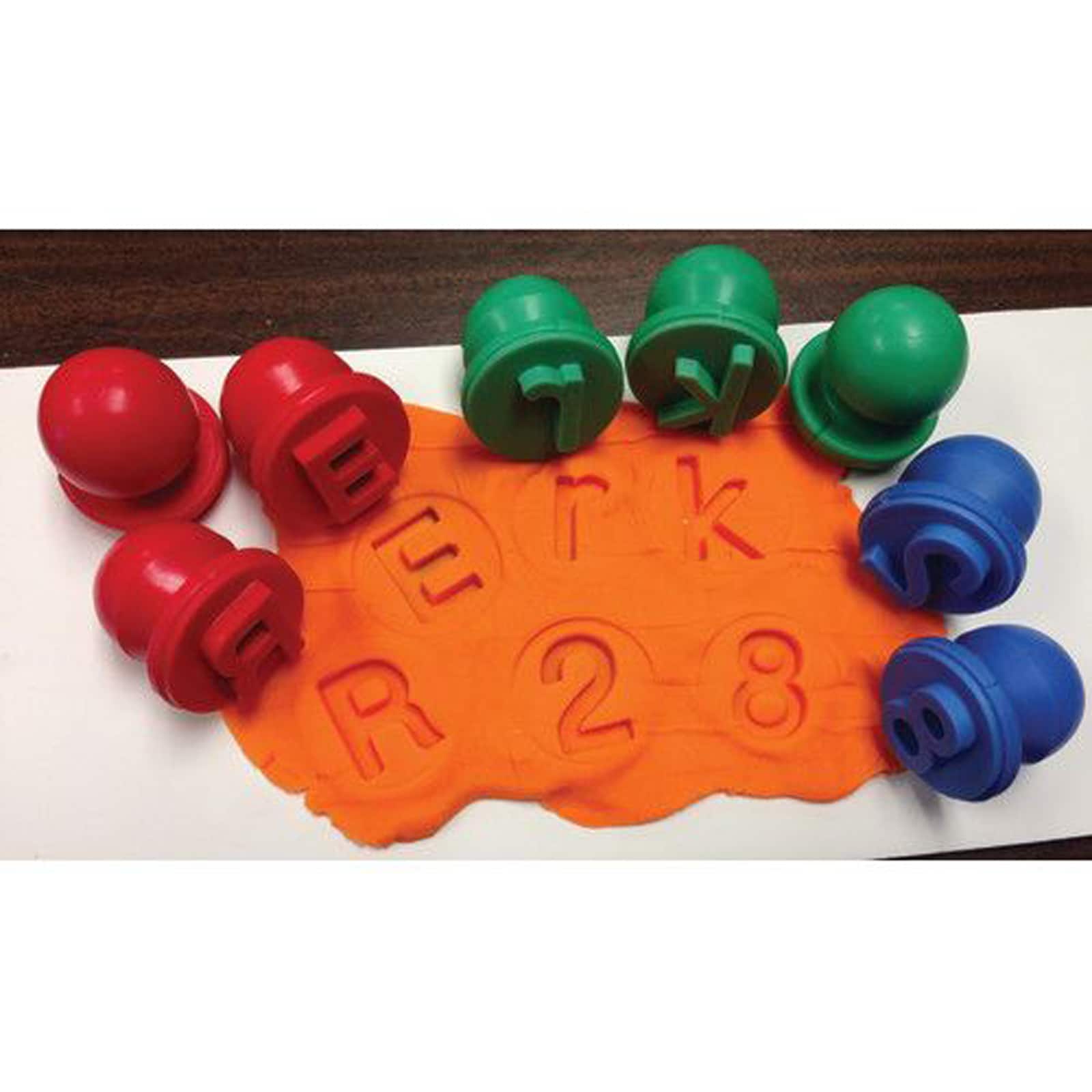 Ready2Learn&#x2122; Dough &#x26; Paint Stampers, Uppercase Alphabet