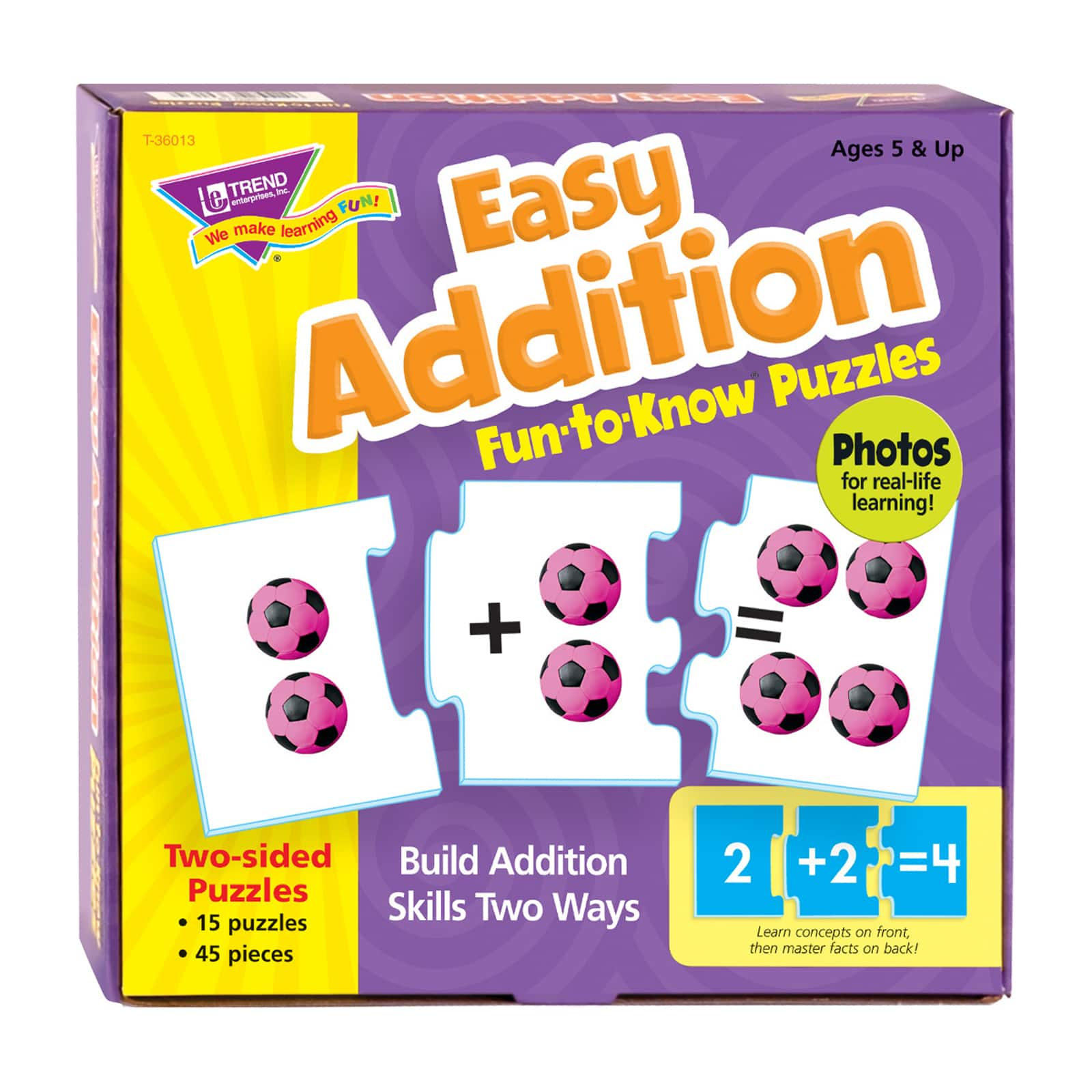 Easy Addition Fun-to-Know® Puzzles | Michaels