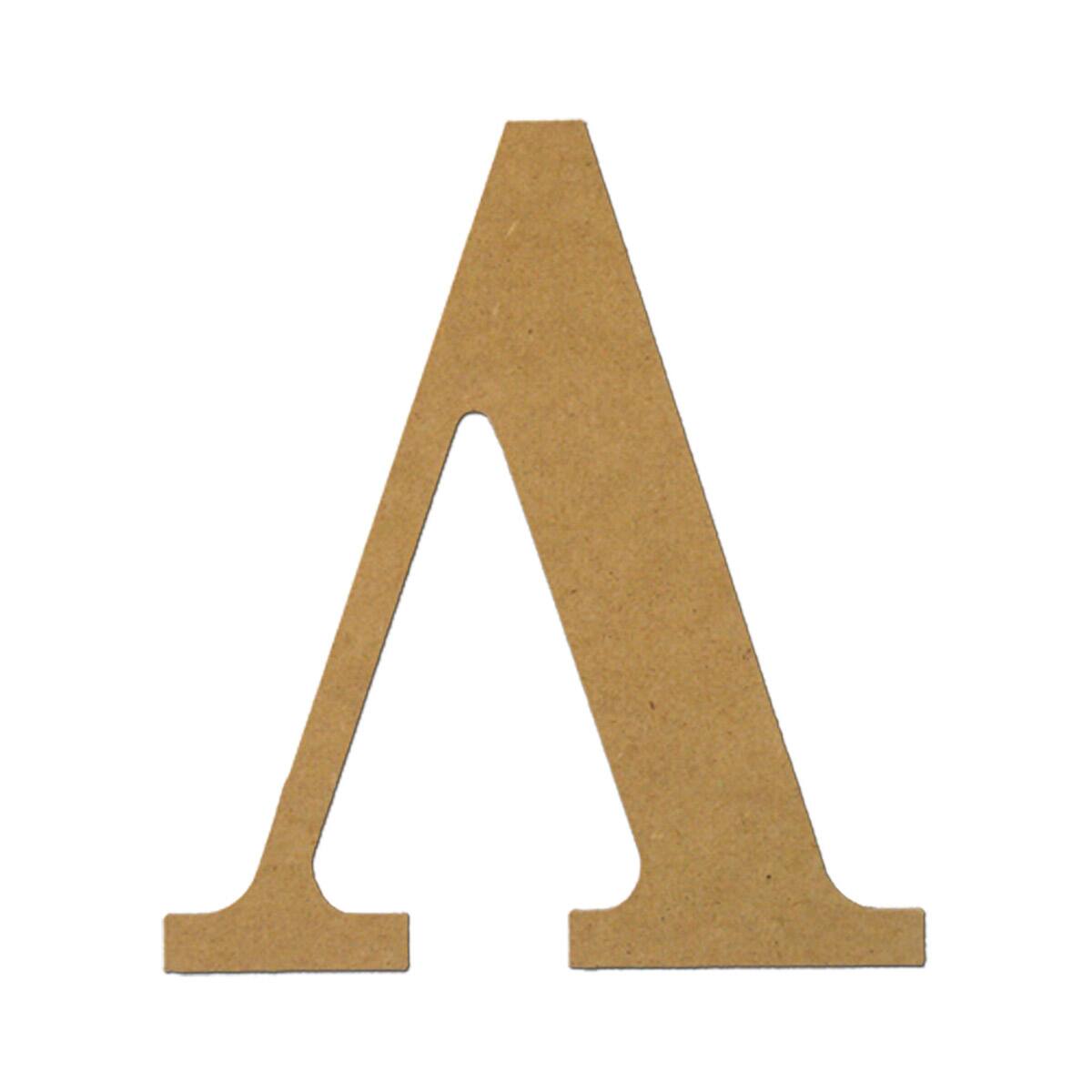 5 Greek Letter by Make Market | Unfinished - Lambda | 5 in