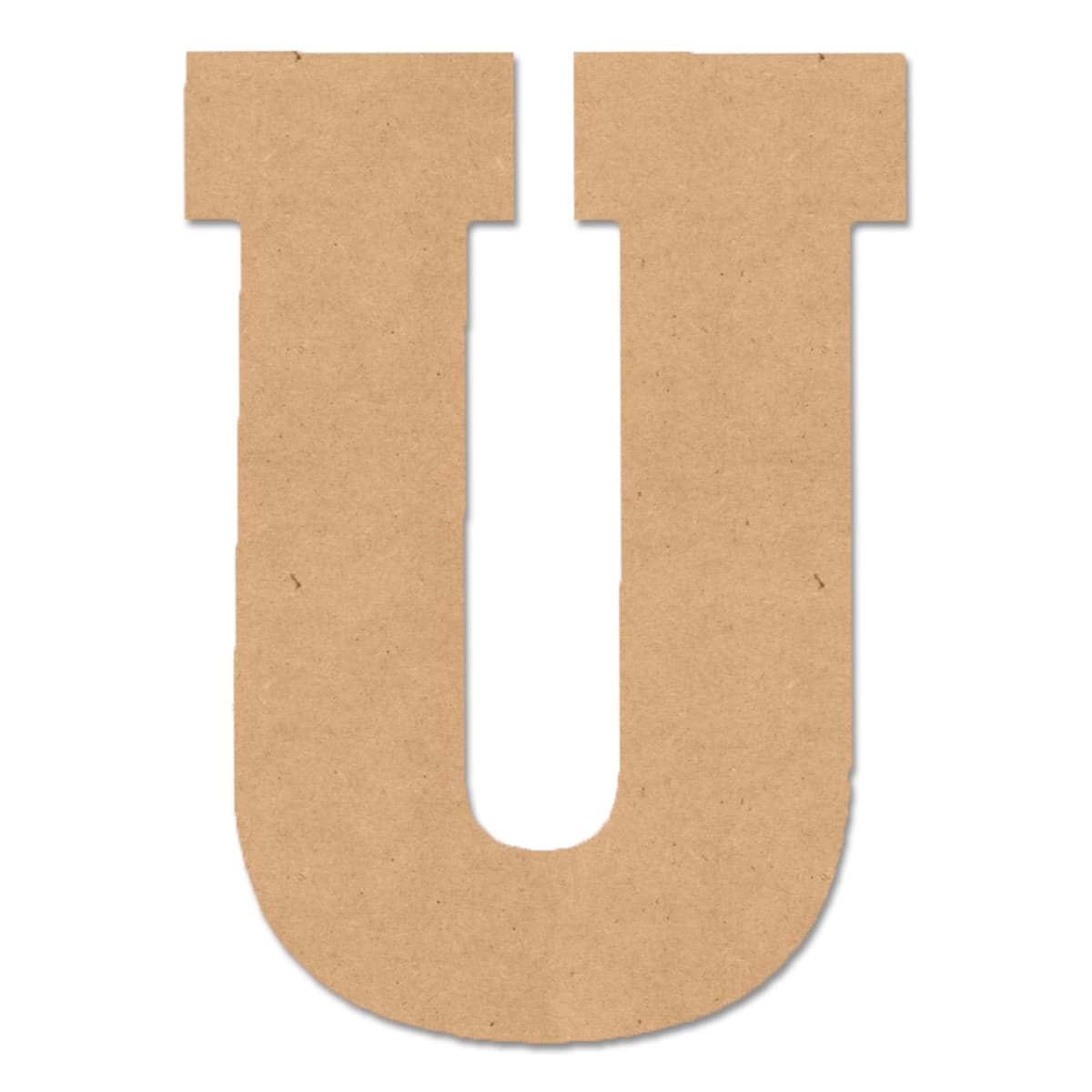 10.5 Wood Letter by Make Market | Alphabet U | 10.5 in