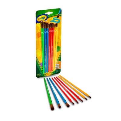 Crayola® Art & Craft Brush Set, 8 Count image
