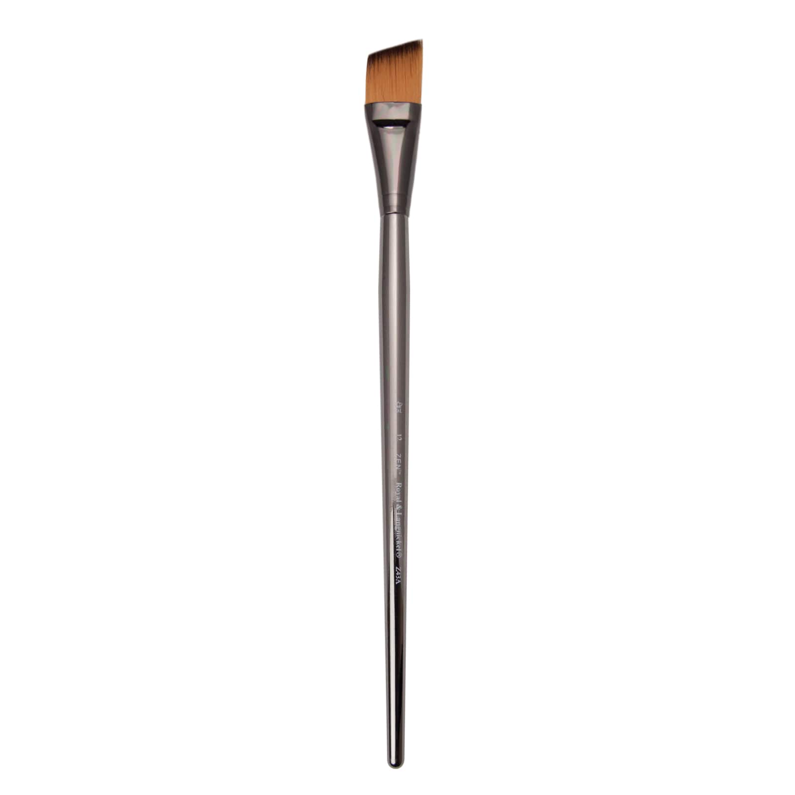 12 Pack: Zen™ Series 43 Long Handle Angular Brush
