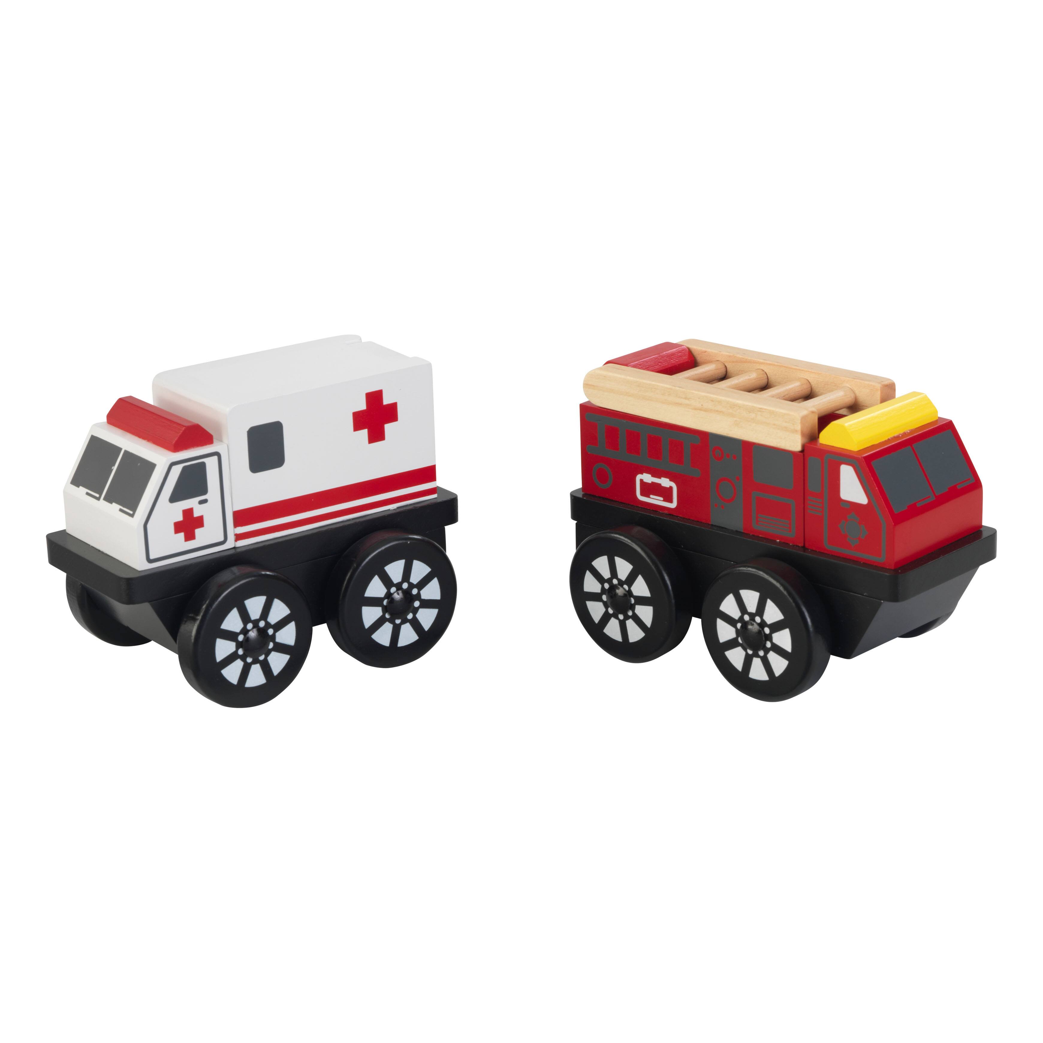KidKraft Vehicle Play Set, Rescue