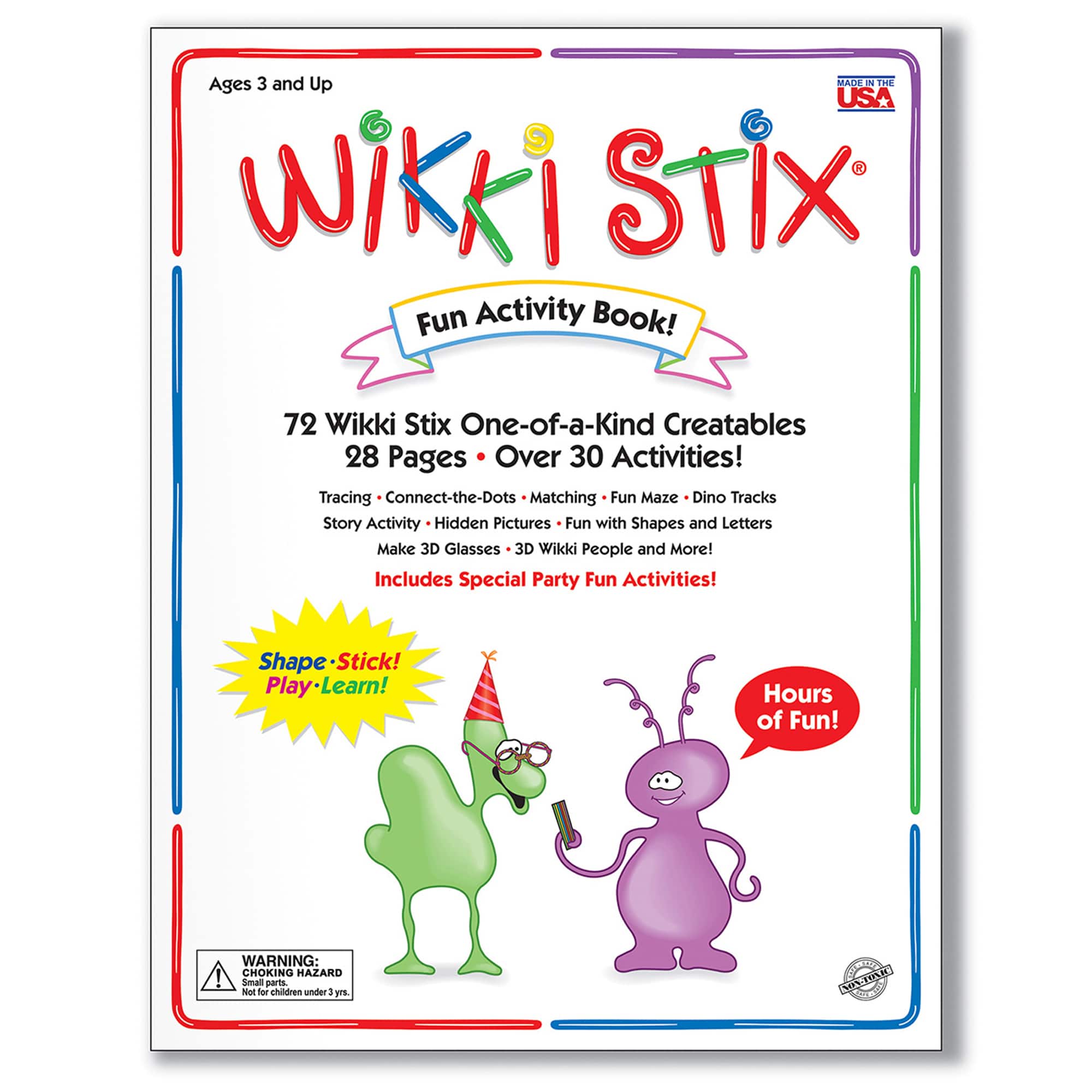 Wikki Stix® Fun Activity Book