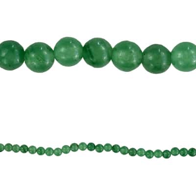 Green Aventurine Round Beads, 4mm by Bead Landing™