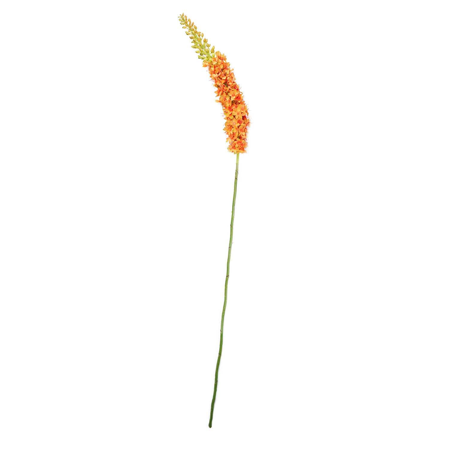 Orange Artificial Foxtail Stem