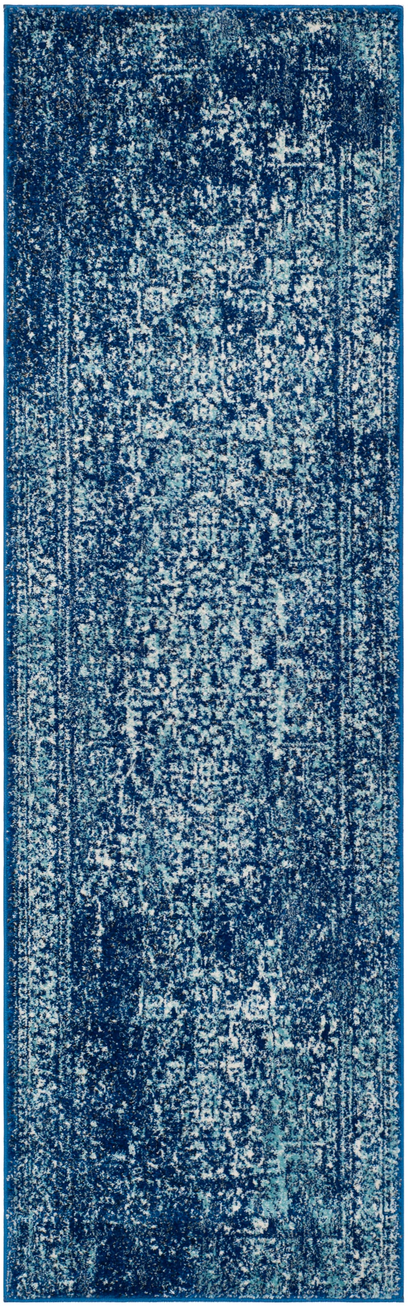 Evoke Distressed Border 2&#x27;-2&#x22; X 9&#x27; Area Rug