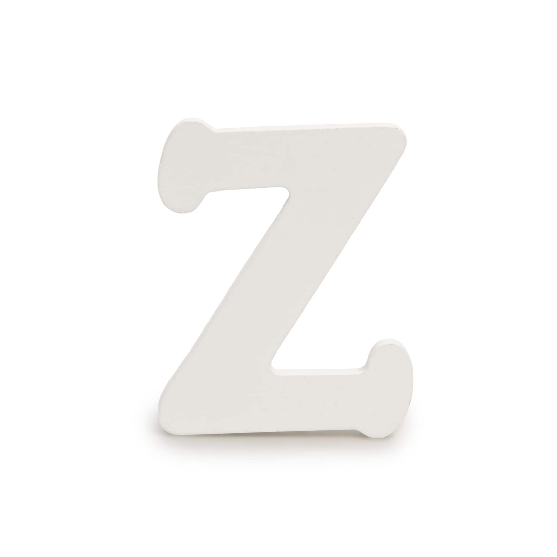 2.5" White Wood Letter by Make Market®