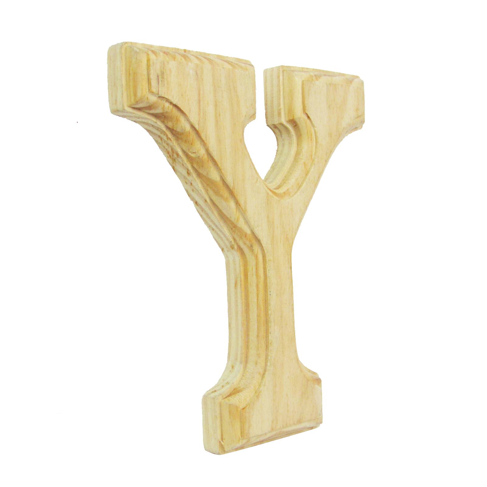 6" Unfinished Wood Letter By ArtMinds®