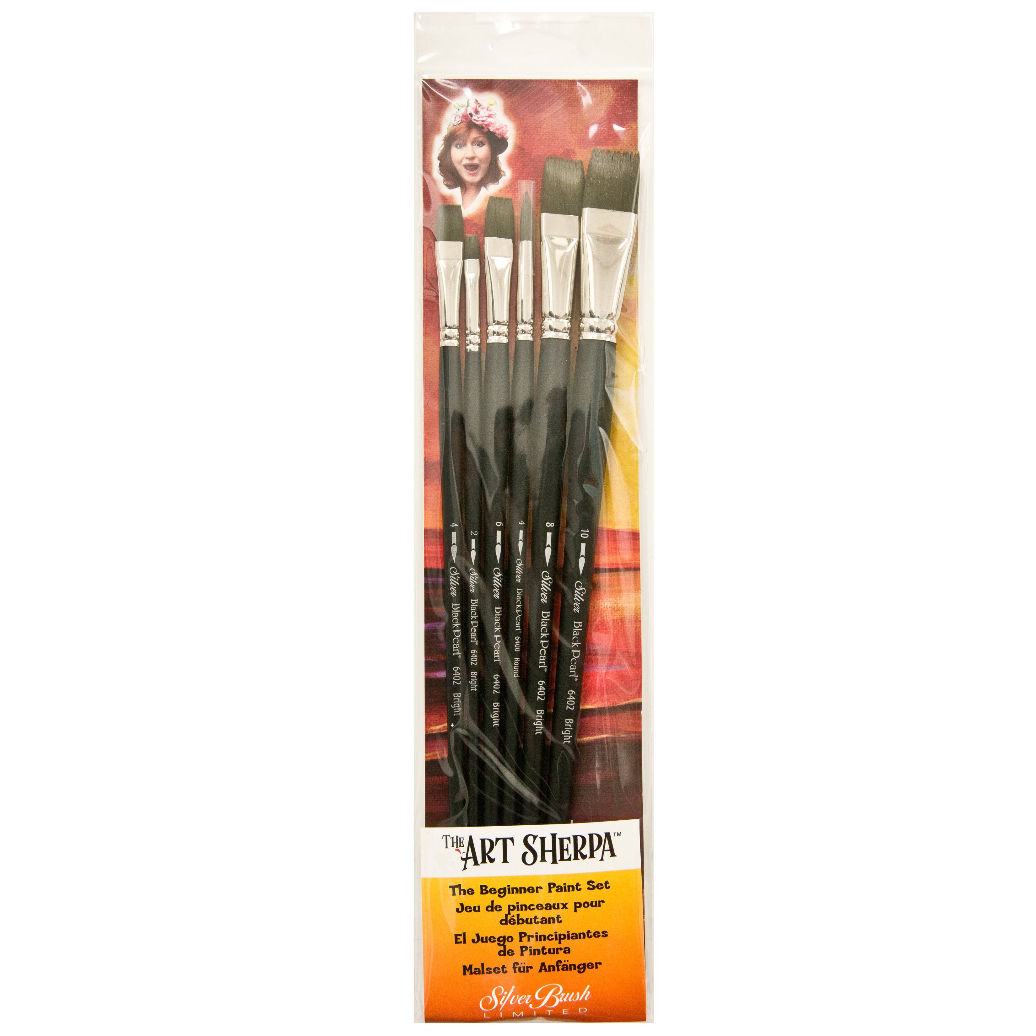 Find The Silver Brush Ltd.® The Art Sherpa® Beginner Brush Set At Michaels