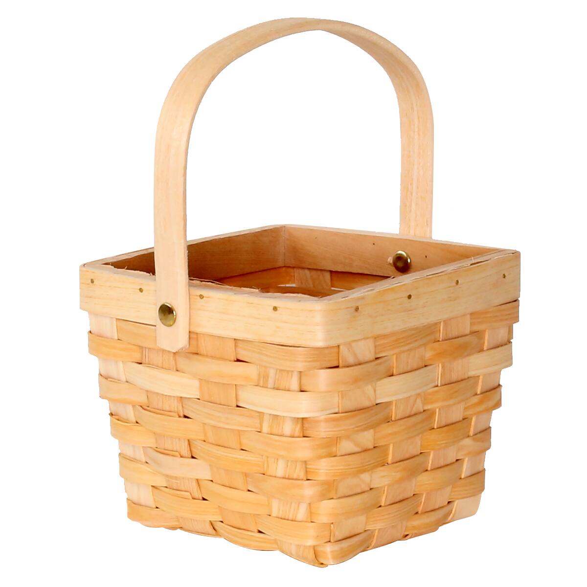 Shop for the Assorted Small Wooden Basket By Ashland® at Michael's