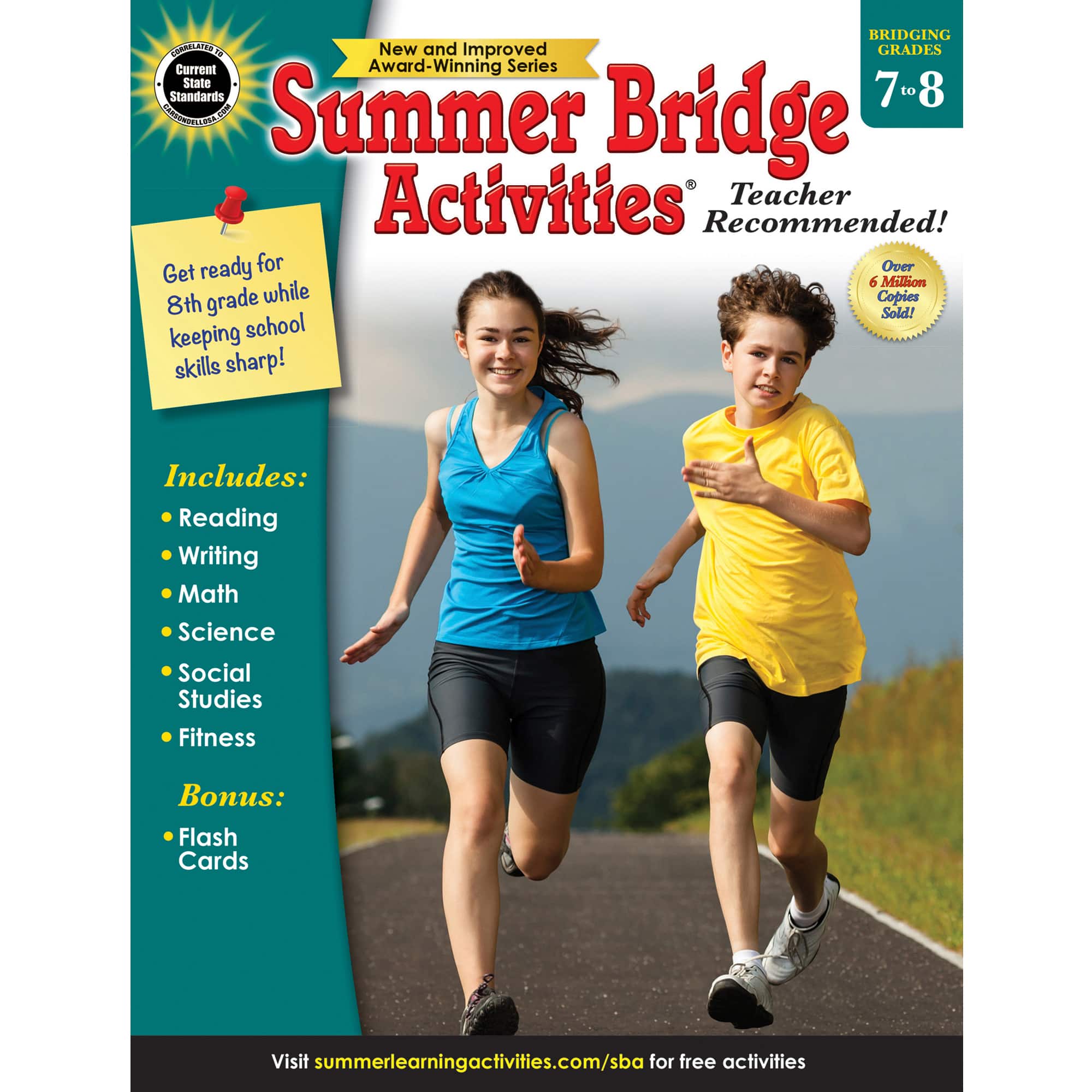 Summer Bridge Activities® Workbook, Grades 7-8