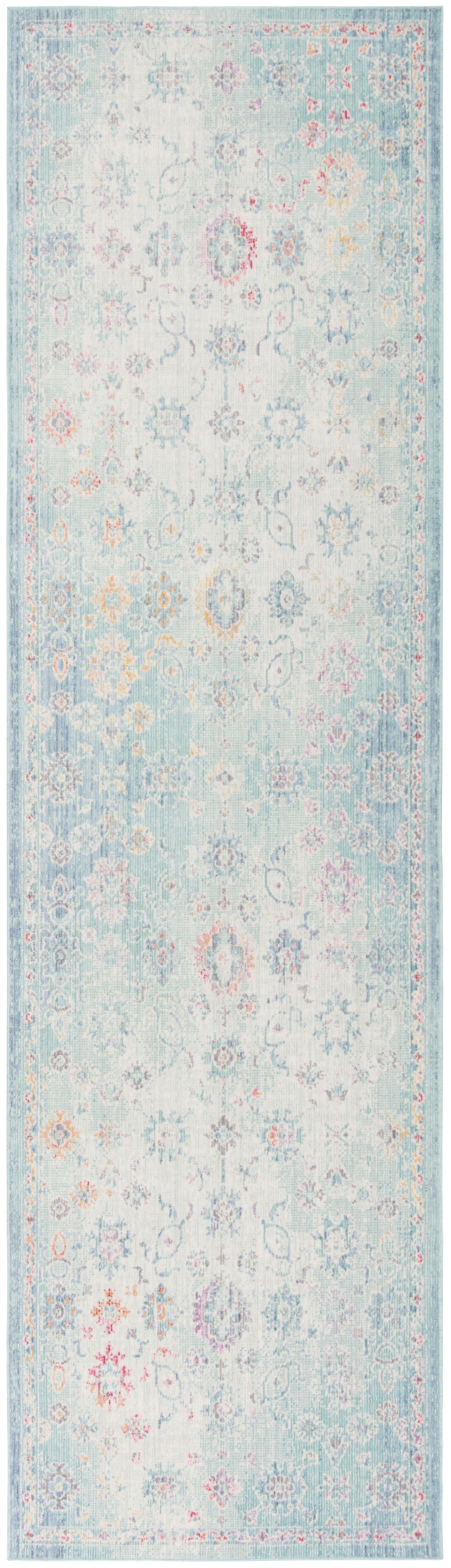 Windsor Floral Motif 3' X 8' Area Rug