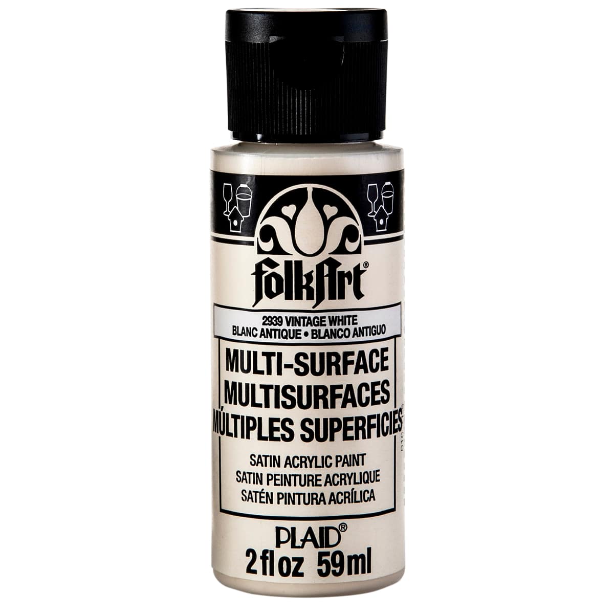 FolkArt® Multi-Surface Satin Acrylic Paint, 2oz.