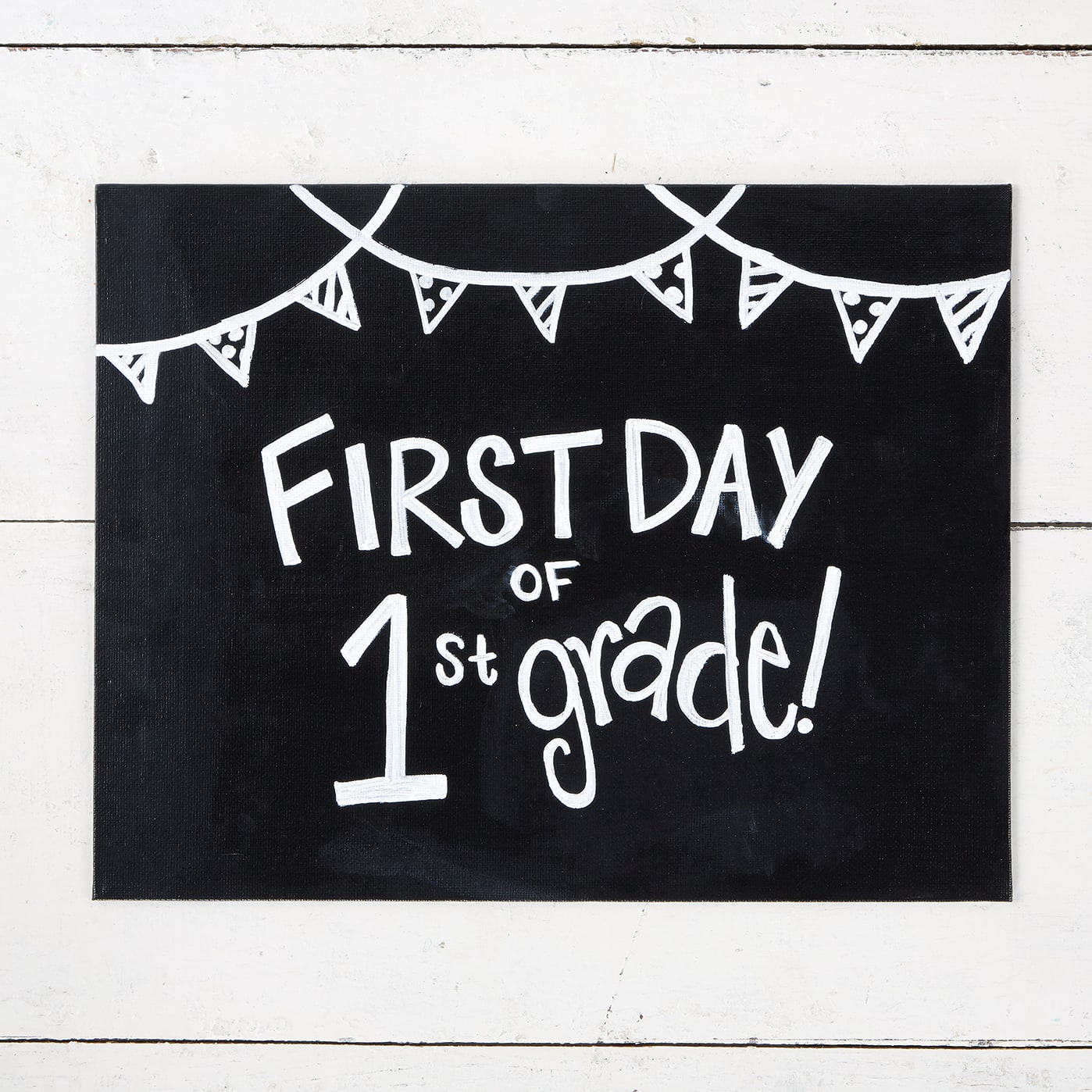 Chalk First Day of School Sign Michaels