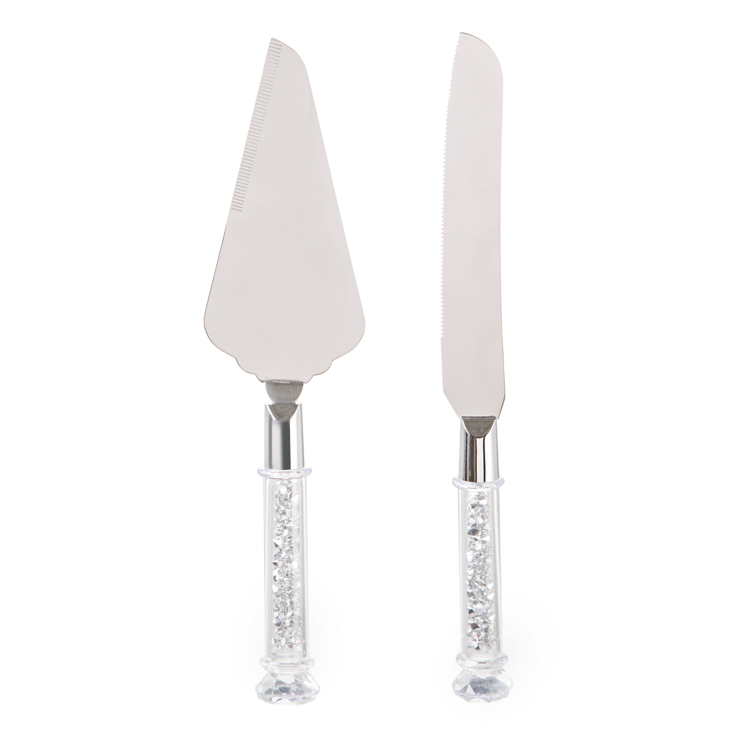 Shop for the David Tutera  Cake  Knife Server  Set  Bling 