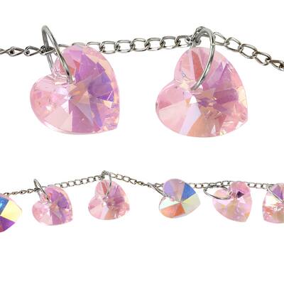 Bead Gallery® Faceted Glass Heart Beads