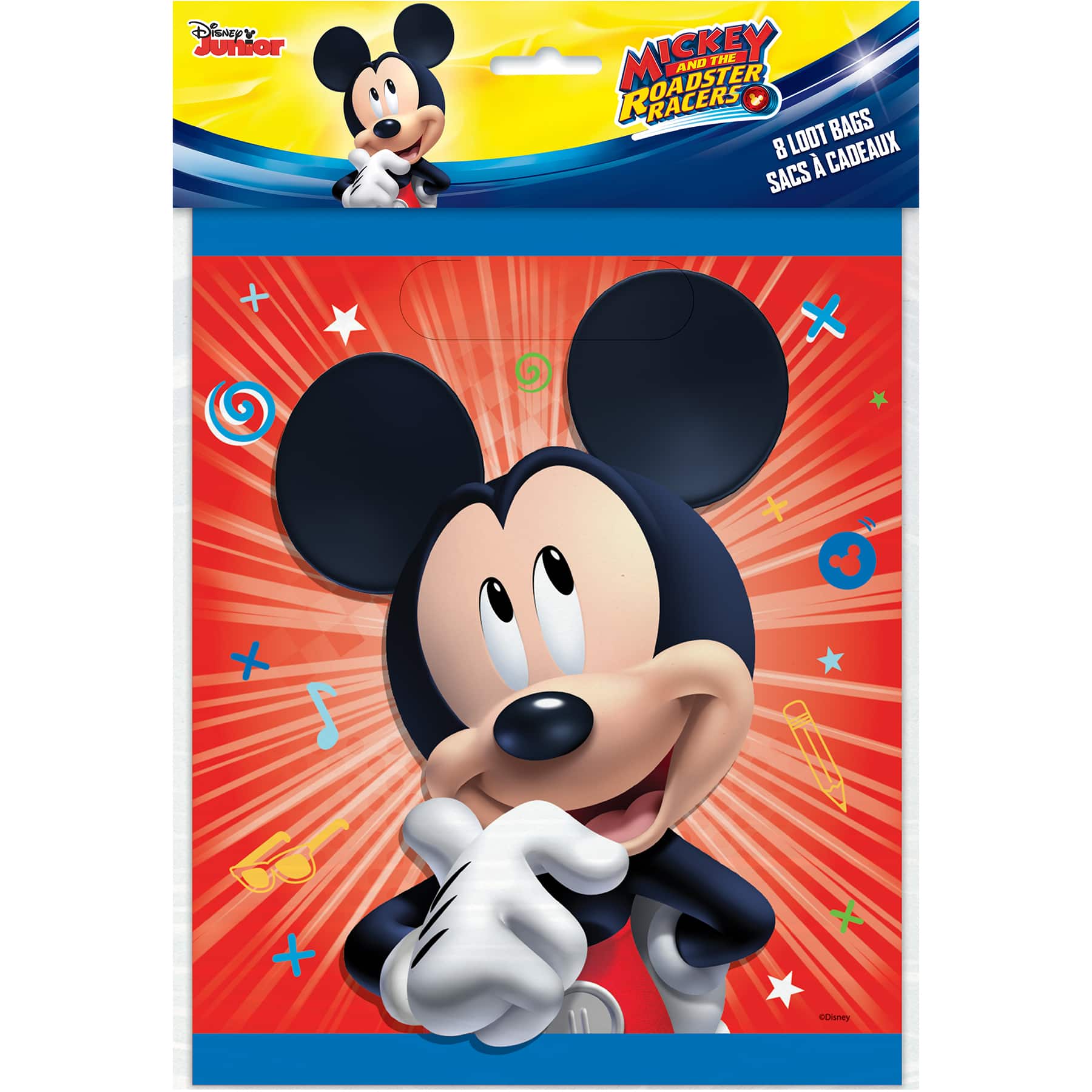 10ct Mickey Mouse Favor Candy/Treat Boxes Loot Bag Goody Treat Bag
