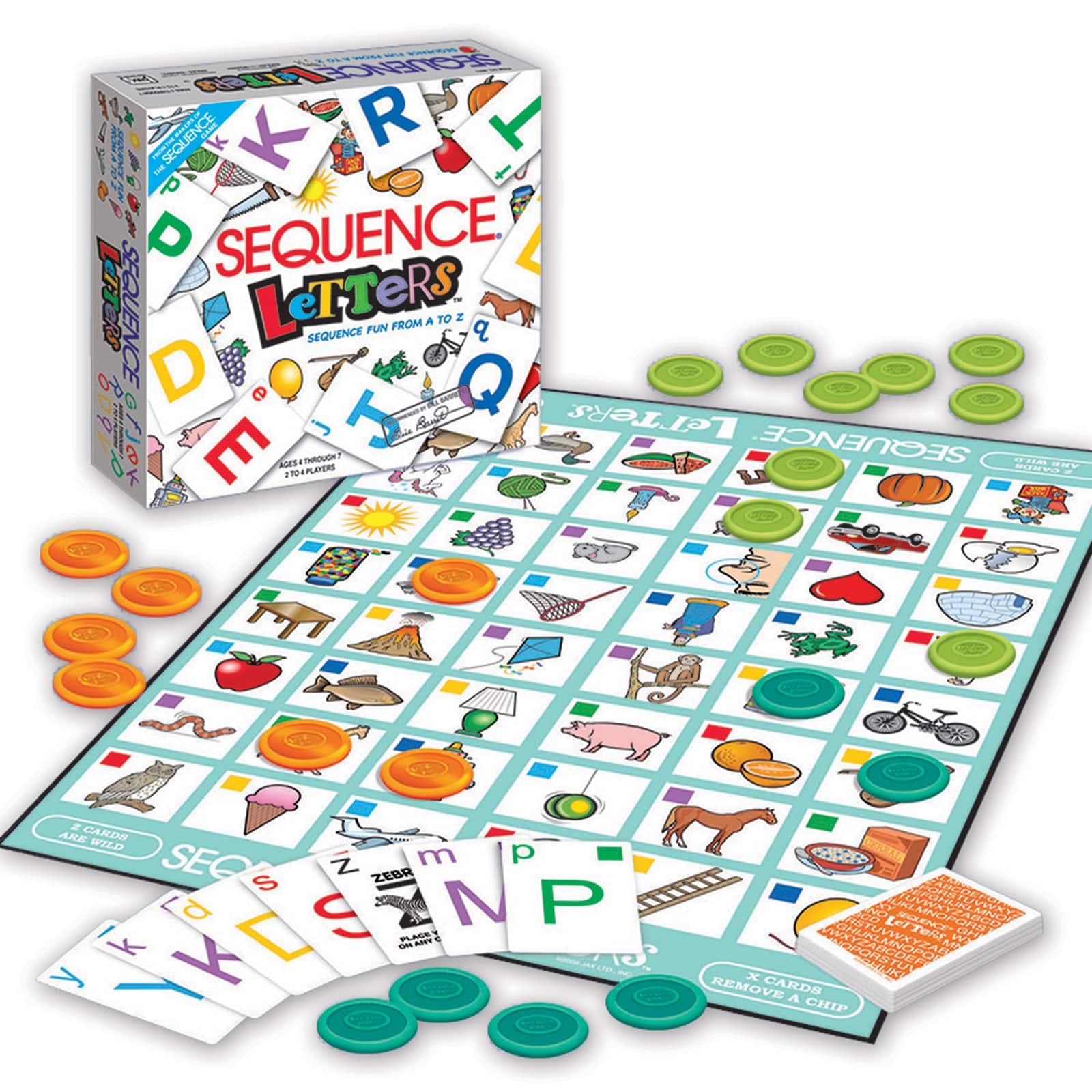 Sequence&#xAE; Letters&#x2122; Board Game