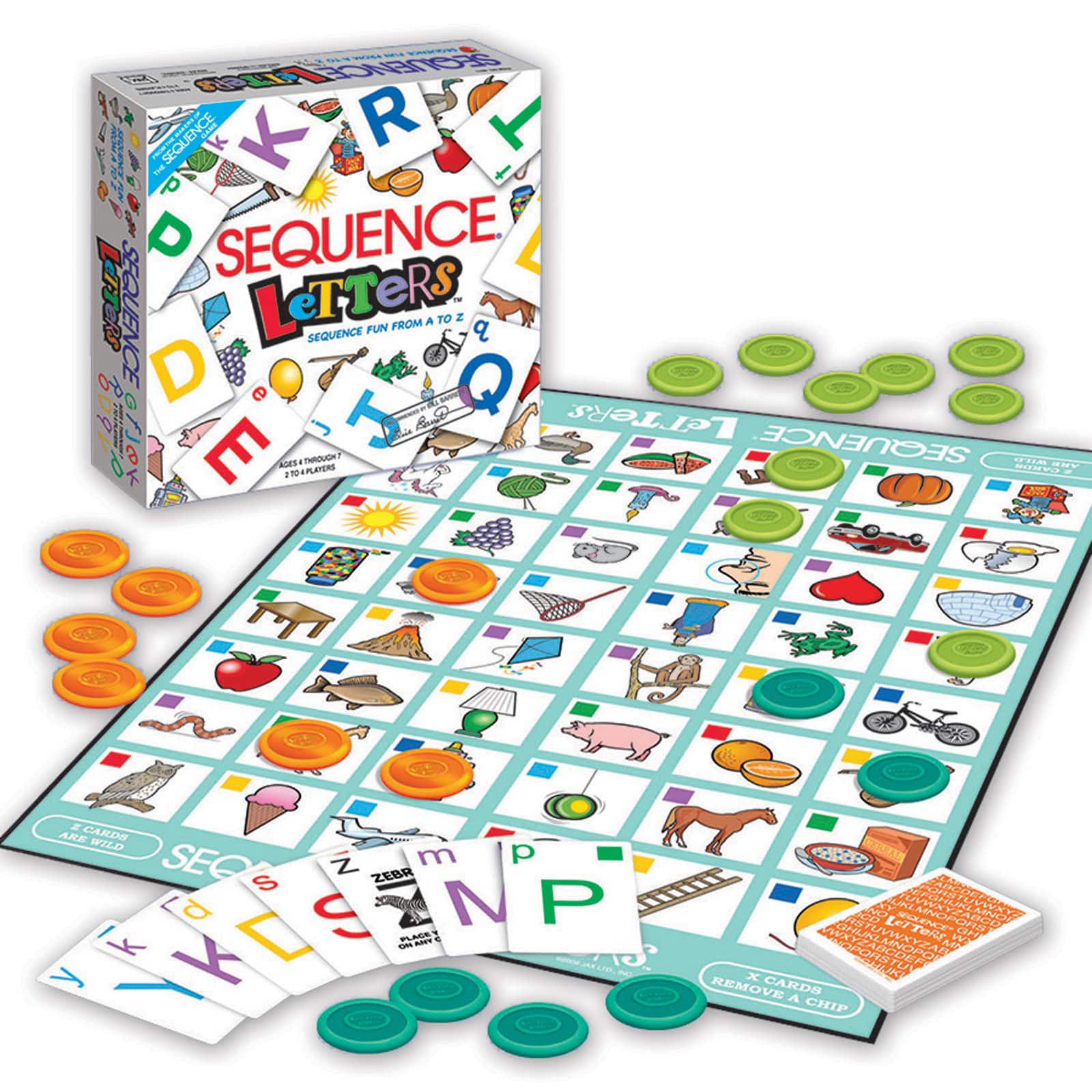 Sequence® Letters™ Board Game