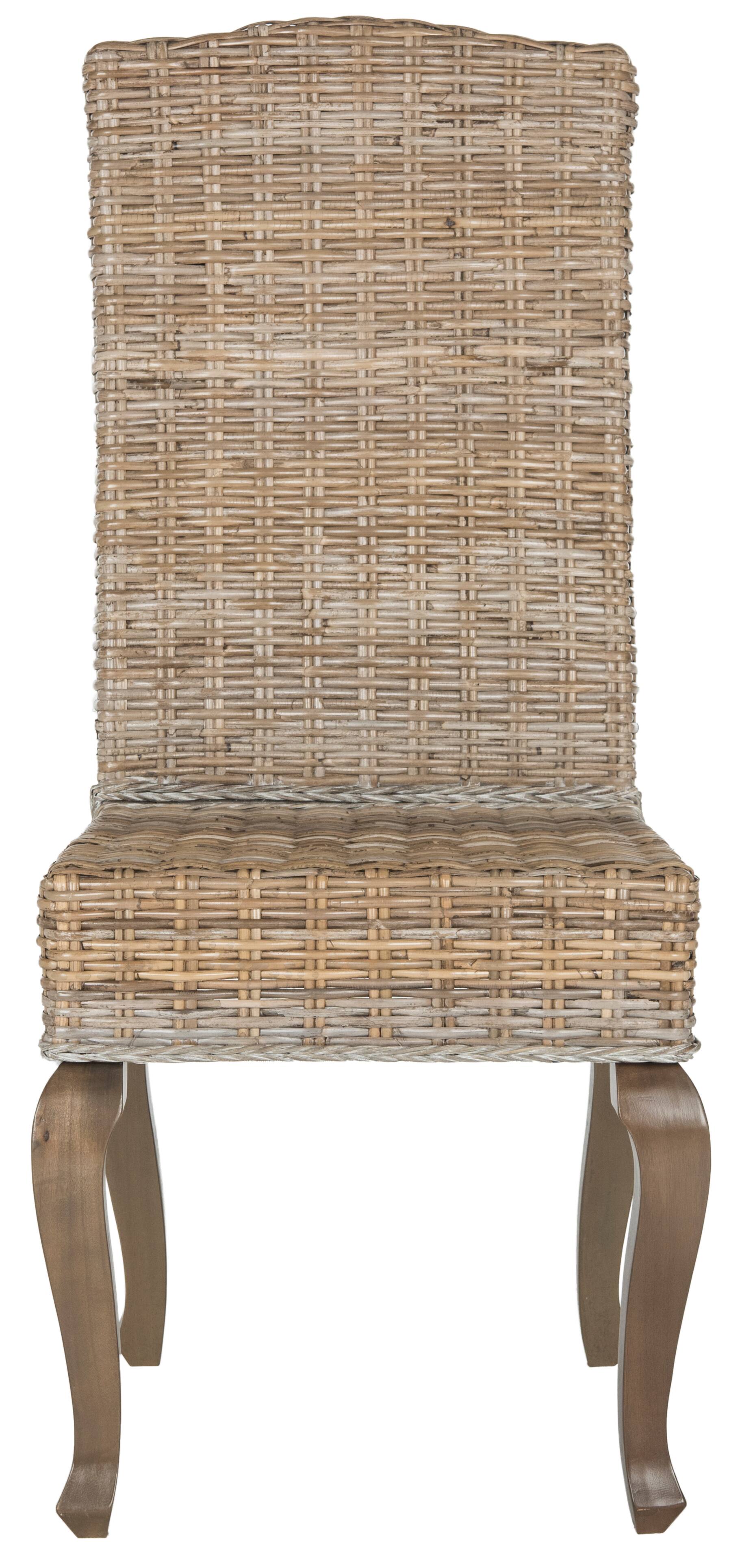 Milos Dining Chair Set of 2 in Grey