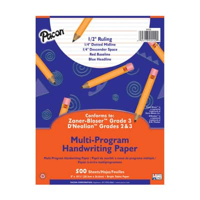 Pacon® Multi-Program Handwriting Paper Sheets, 2 Packs of 500 | Michaels