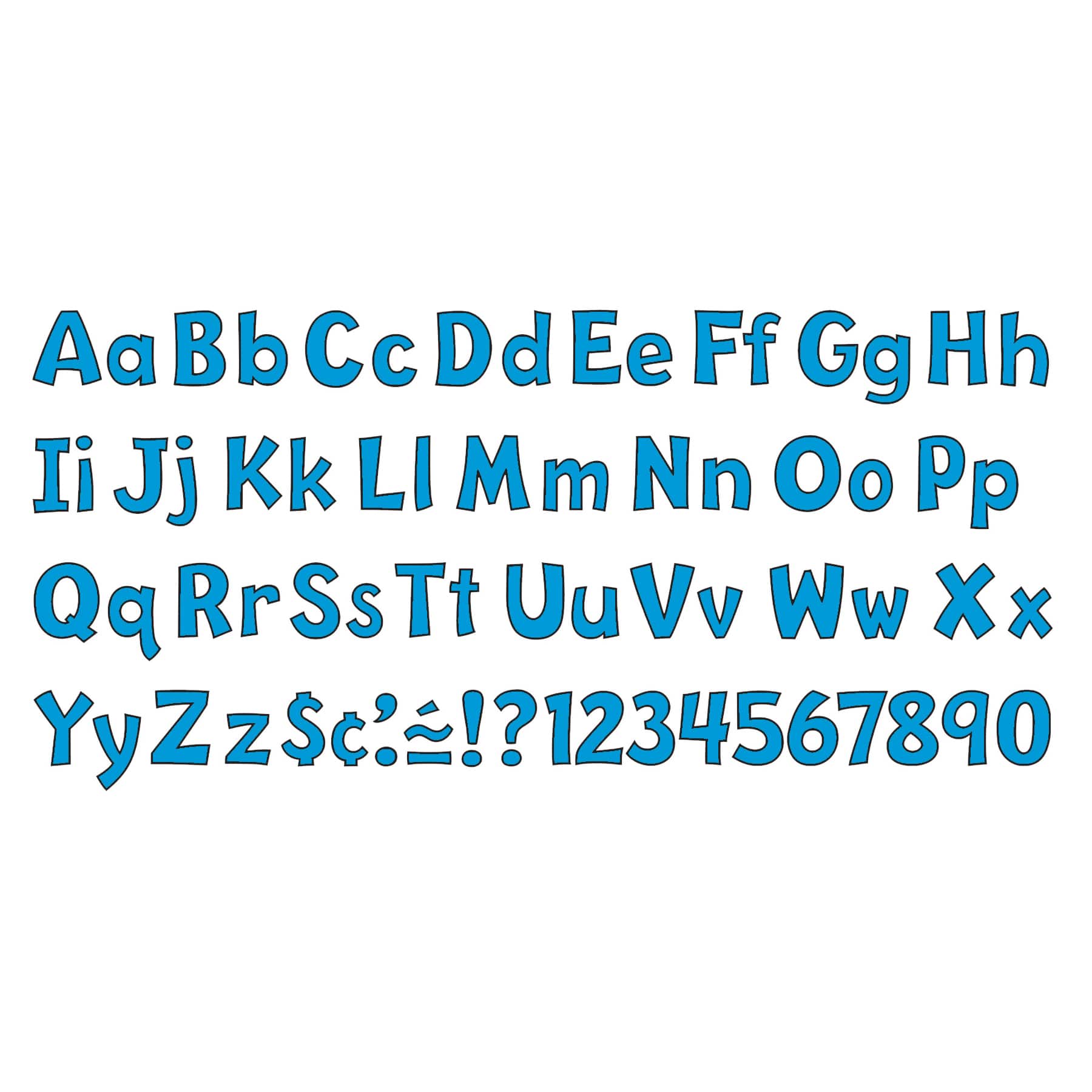 Trend Enterprises&#xAE; 4&#x22; Playful English/Spanish Combination Ready Letters&#xAE;, 6 Packs