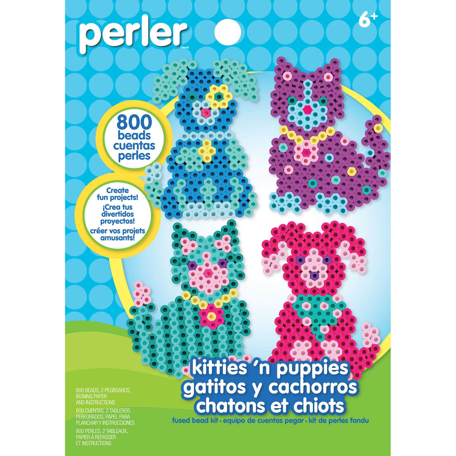 Perler&#xAE; Kitties &#x27;n Puppies Kit
