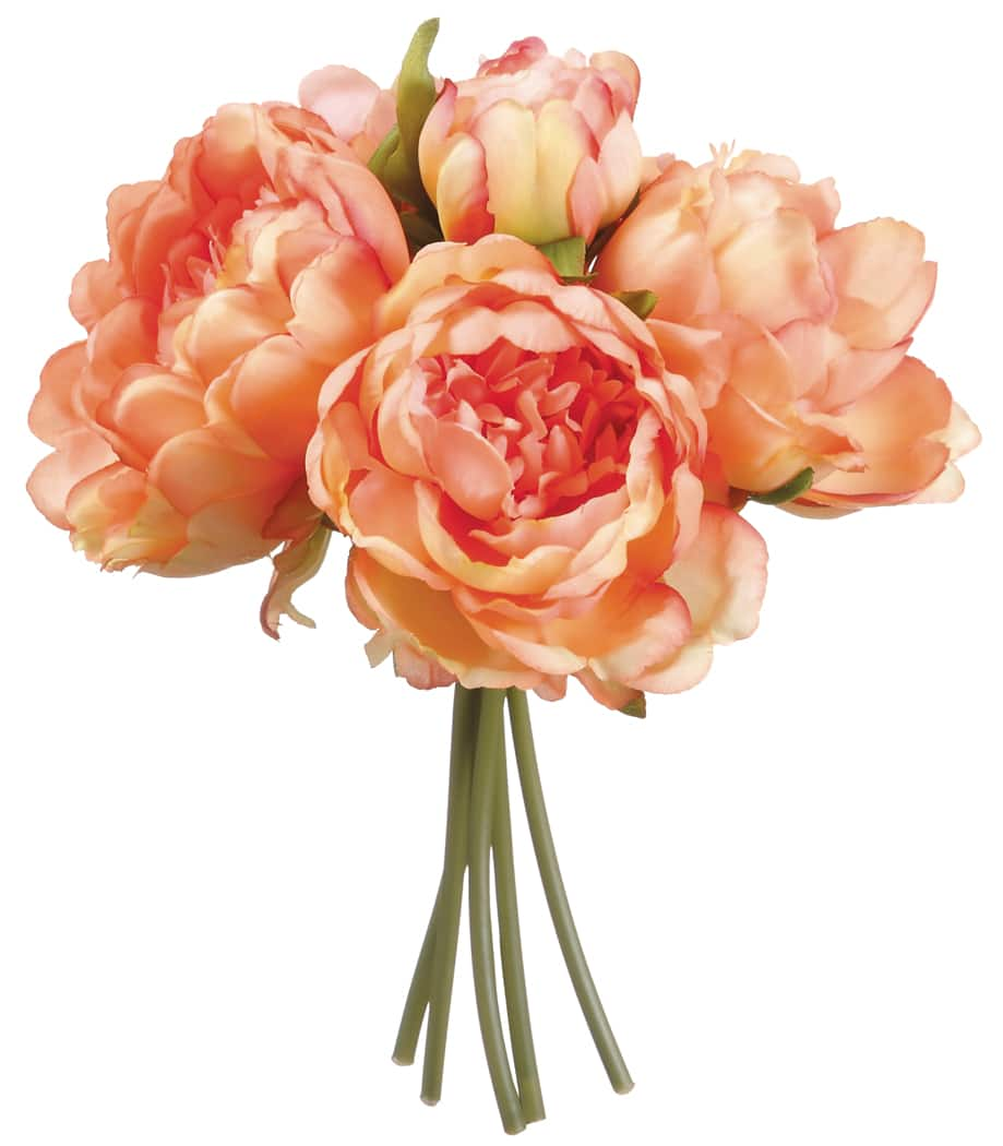 Coral Peony Bouquet