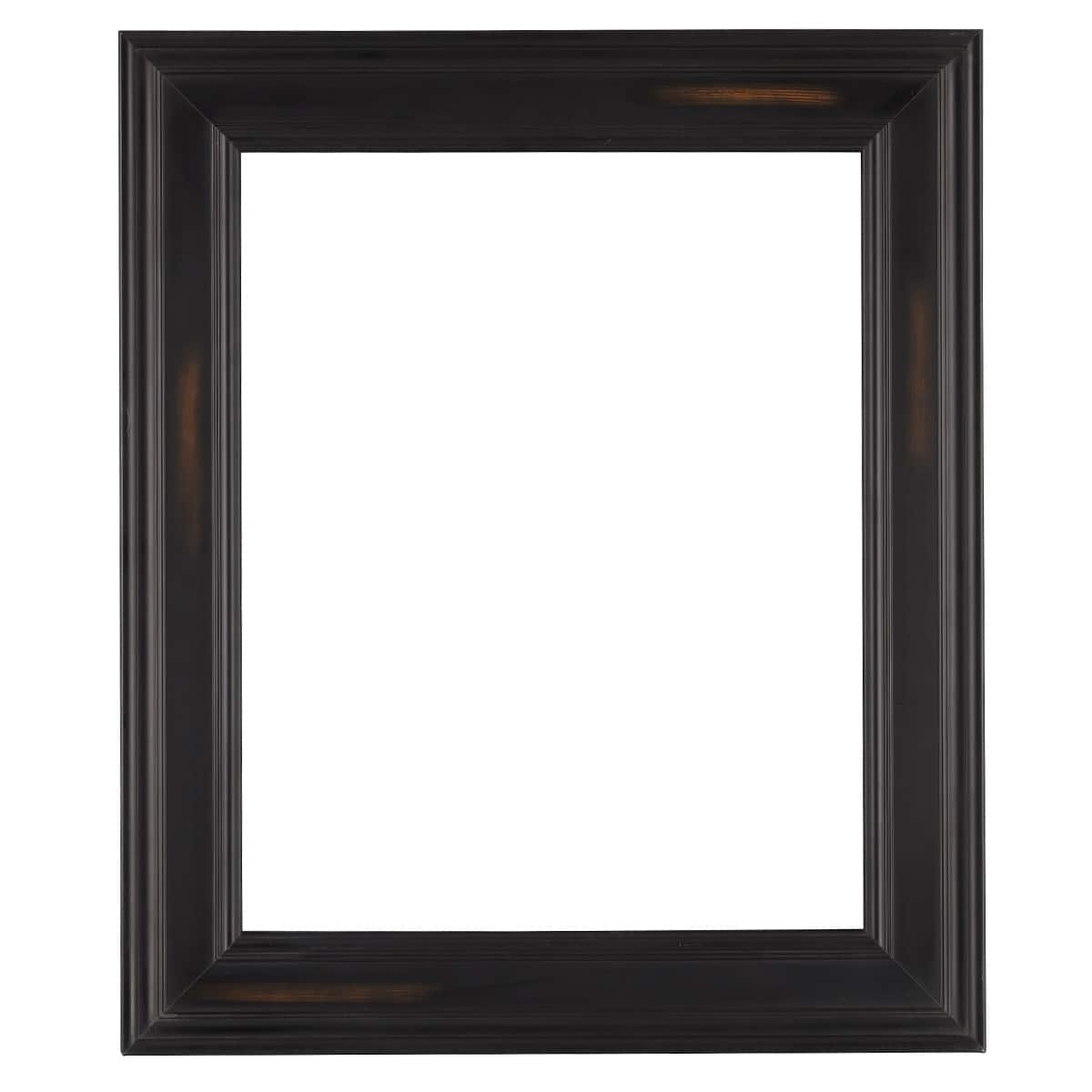 Black Open Back Frame With Brown Wash, 16&#x22; x 20&#x22; by Studio D&#xE9;cor&#xAE;