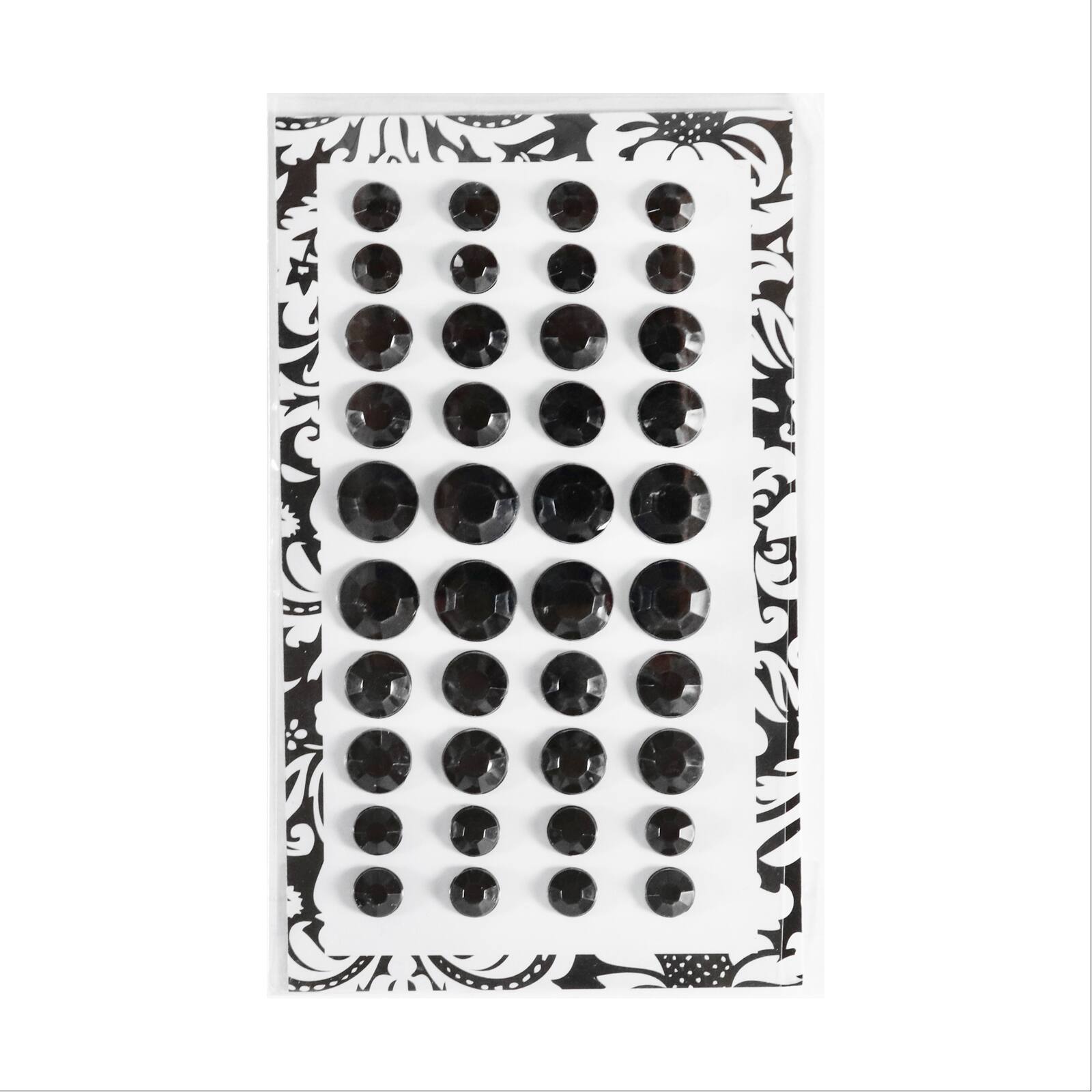 24 Pack: Assorted Acrylic Rhinestone Stickers by Craft Smart™
