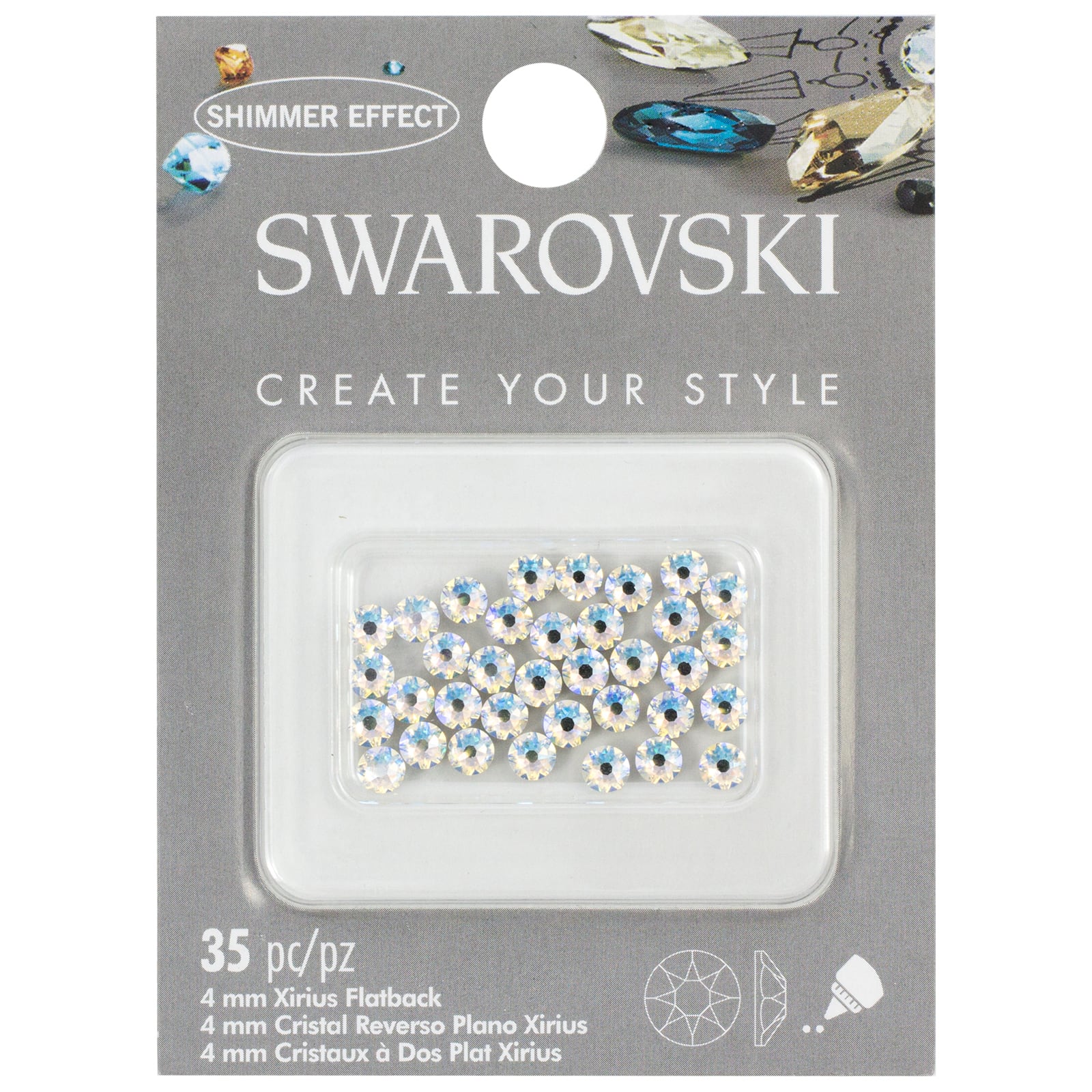 swarovski crystals flat back michaels