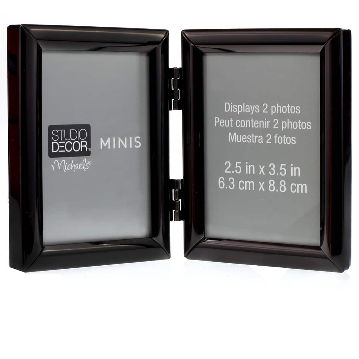 2 Opening Black Hinged Mini Frame by Studio Décor®