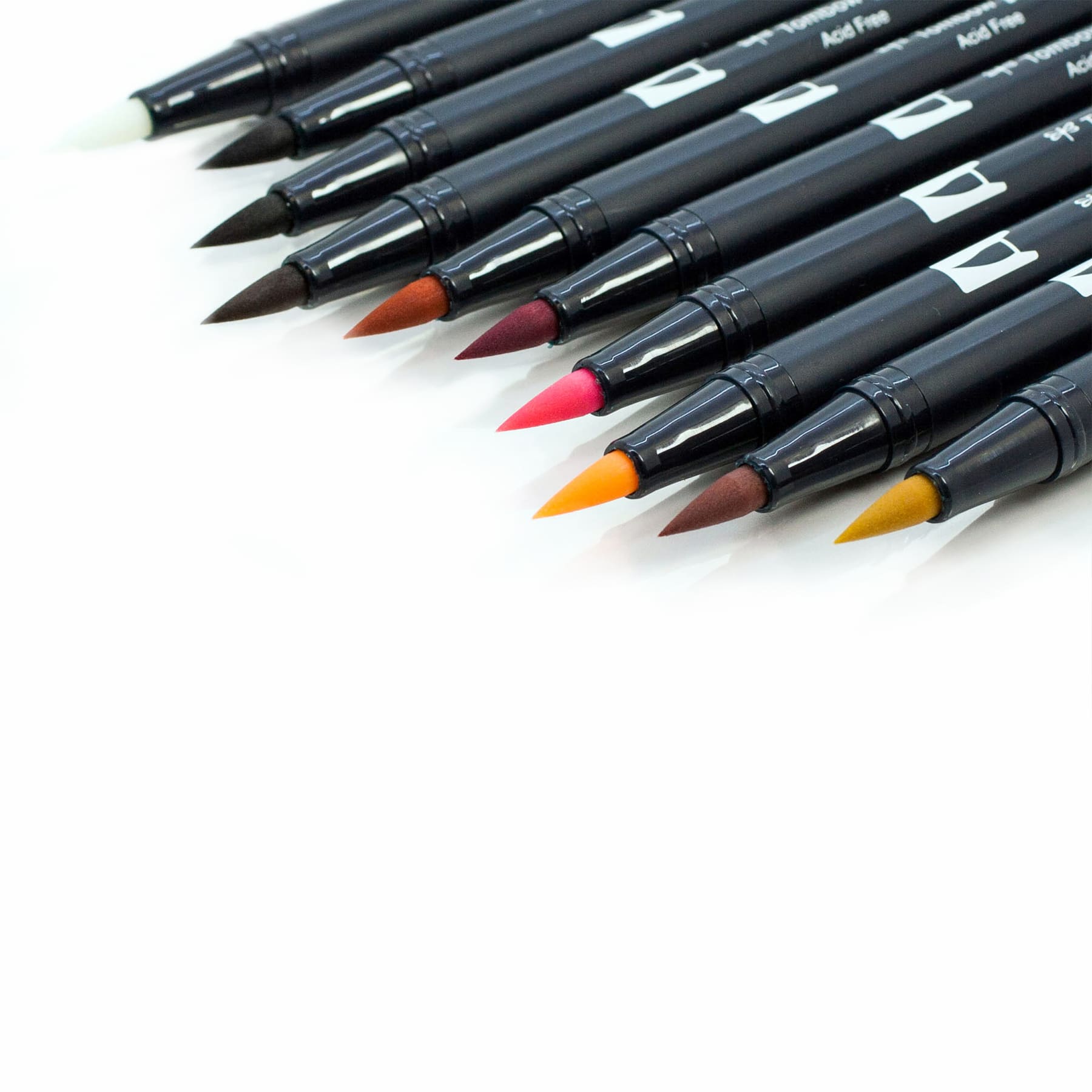 Portrait Colors 10-Pack Tombow Dual Brush Pen Set 56170 
