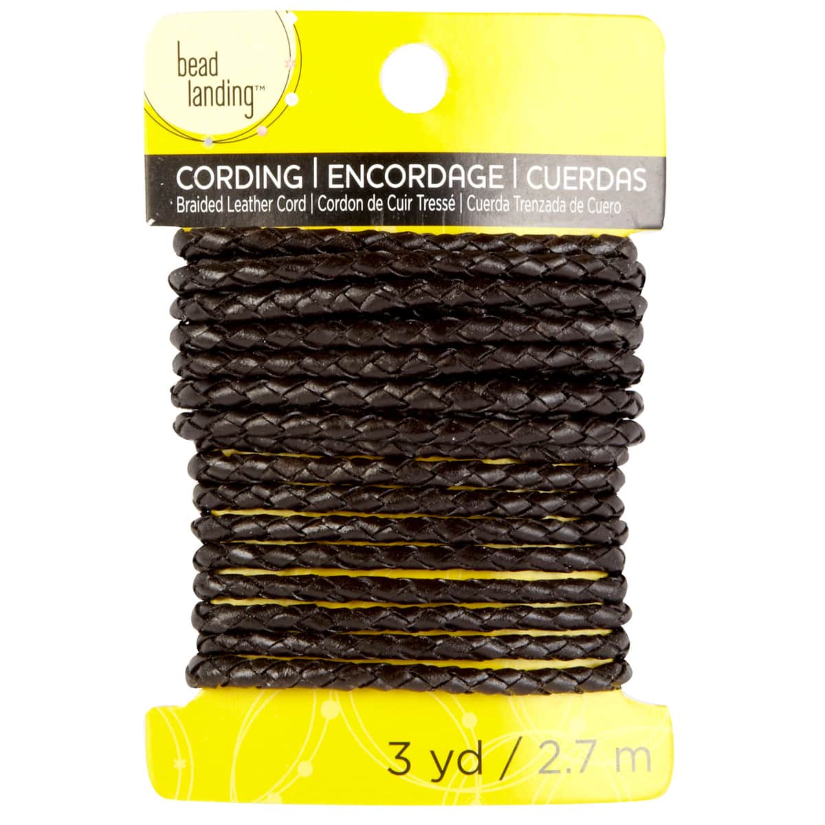 Bead Landing™ Braided Leather Cord