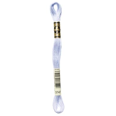 DMC® 6 Strand Embroidery Floss, Blue, Color: 3747 VY LT Blue Violet ...