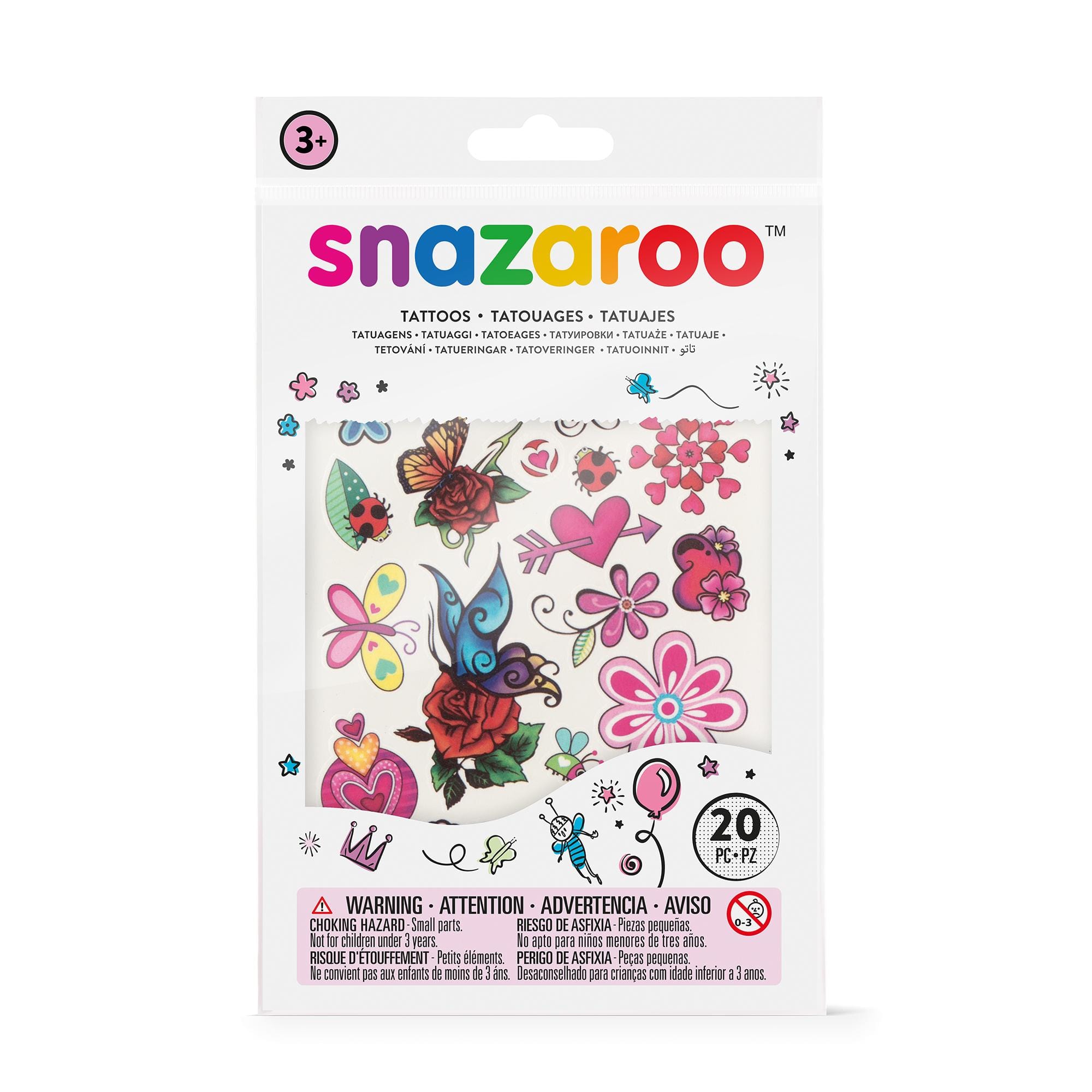 Snazaroo™ Fantasy Temporary Tattoos