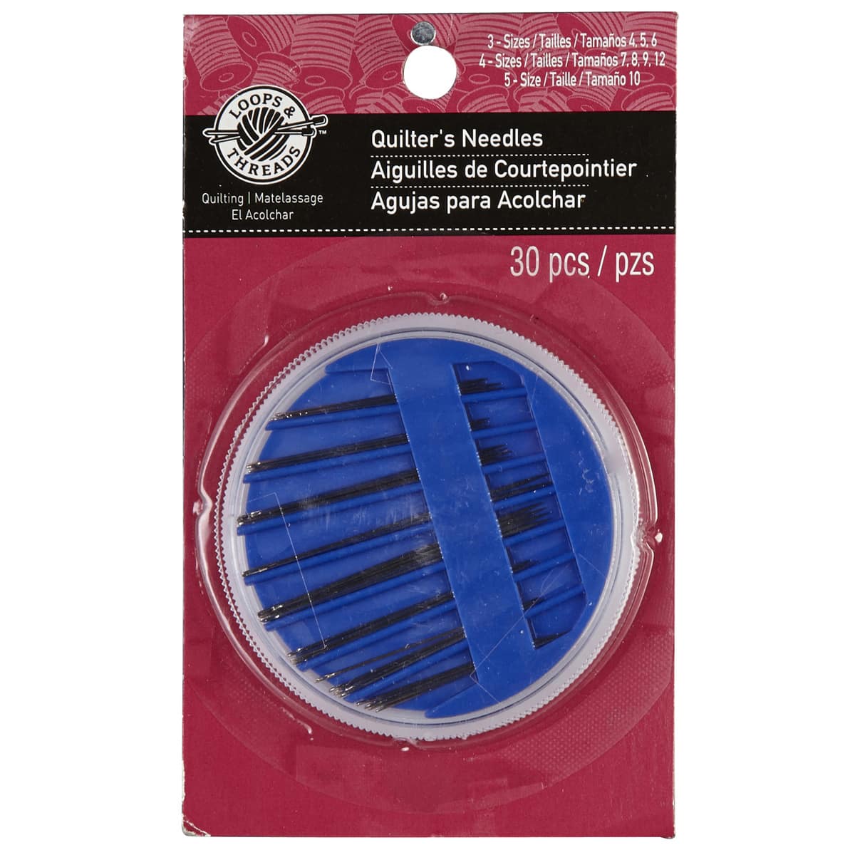 18 Packs: 30 ct. (540 total) Quilter's Needles by Loops & Threads™