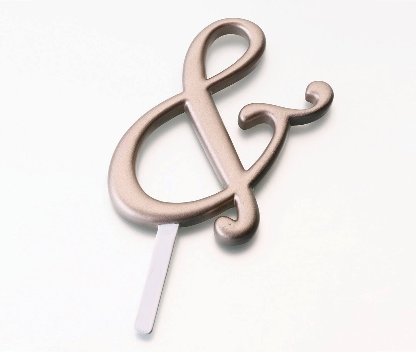 Lillian Rose Gold Monogram Cake Topper