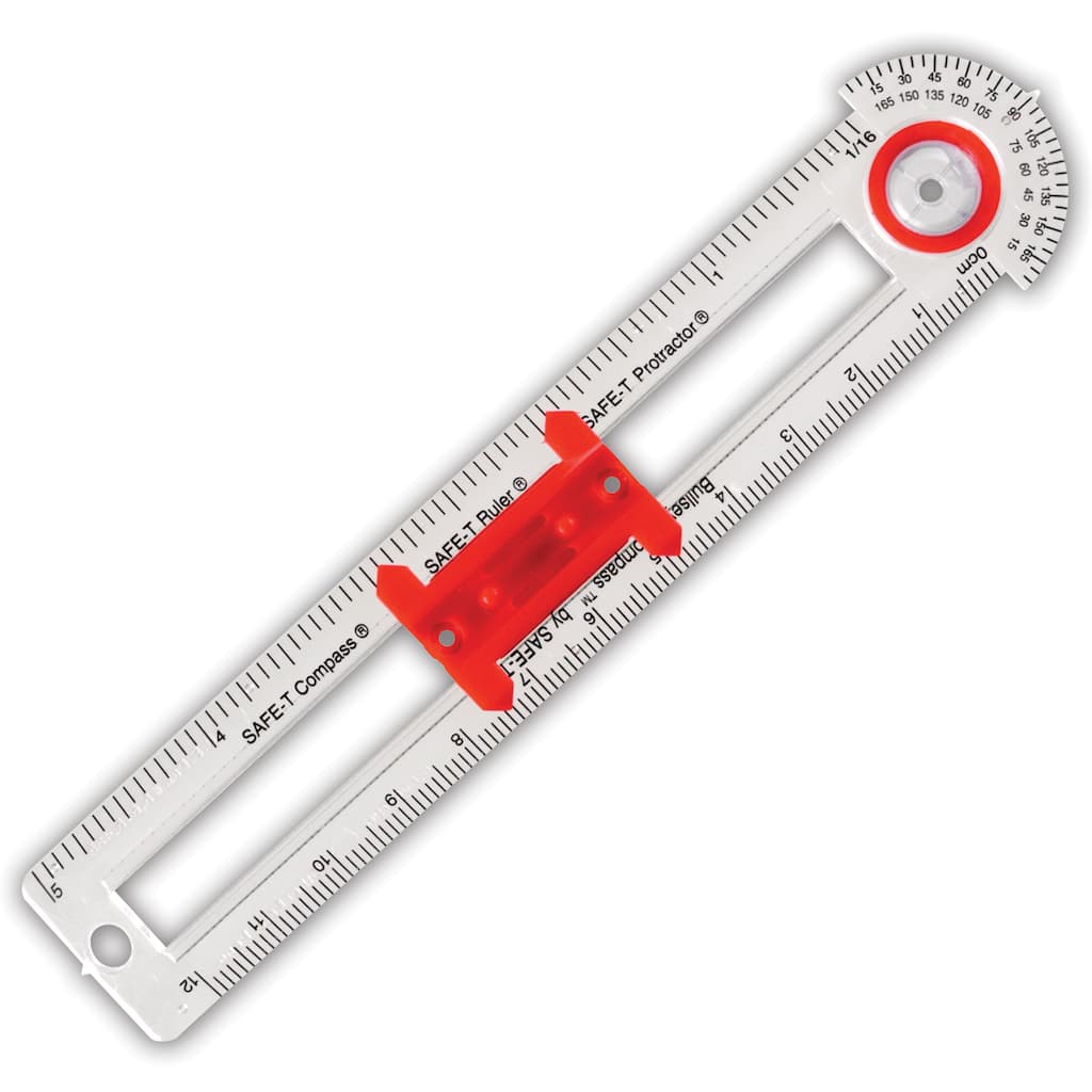 Safe T Bullseye 4 In 1 Drawing Tool Pack Of 12 Safe T Bullseye 4 In 1 Drawing Tool Pack Of 12