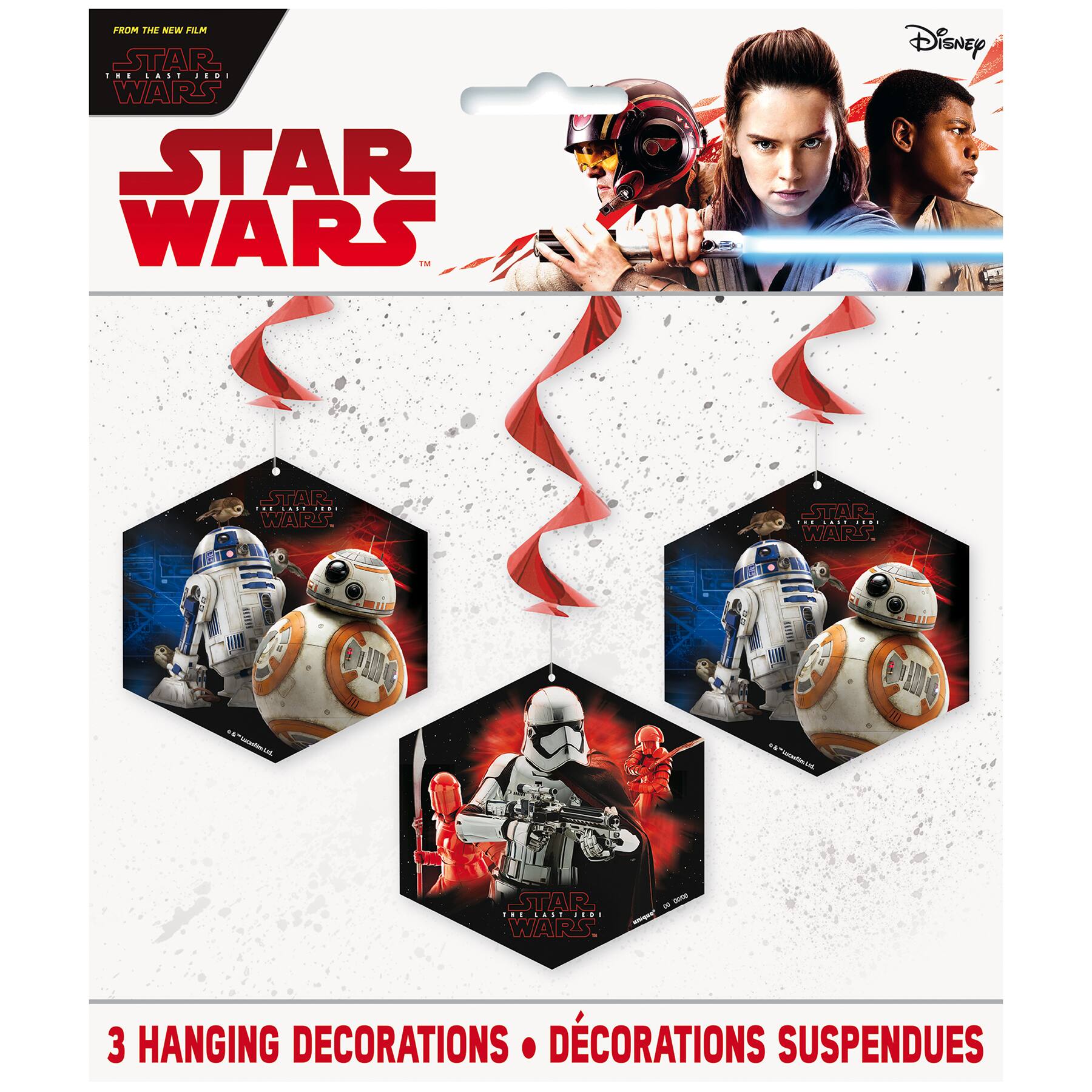 Hanging Star Wars Decorations, 3ct By Lucas Films | Michaels®