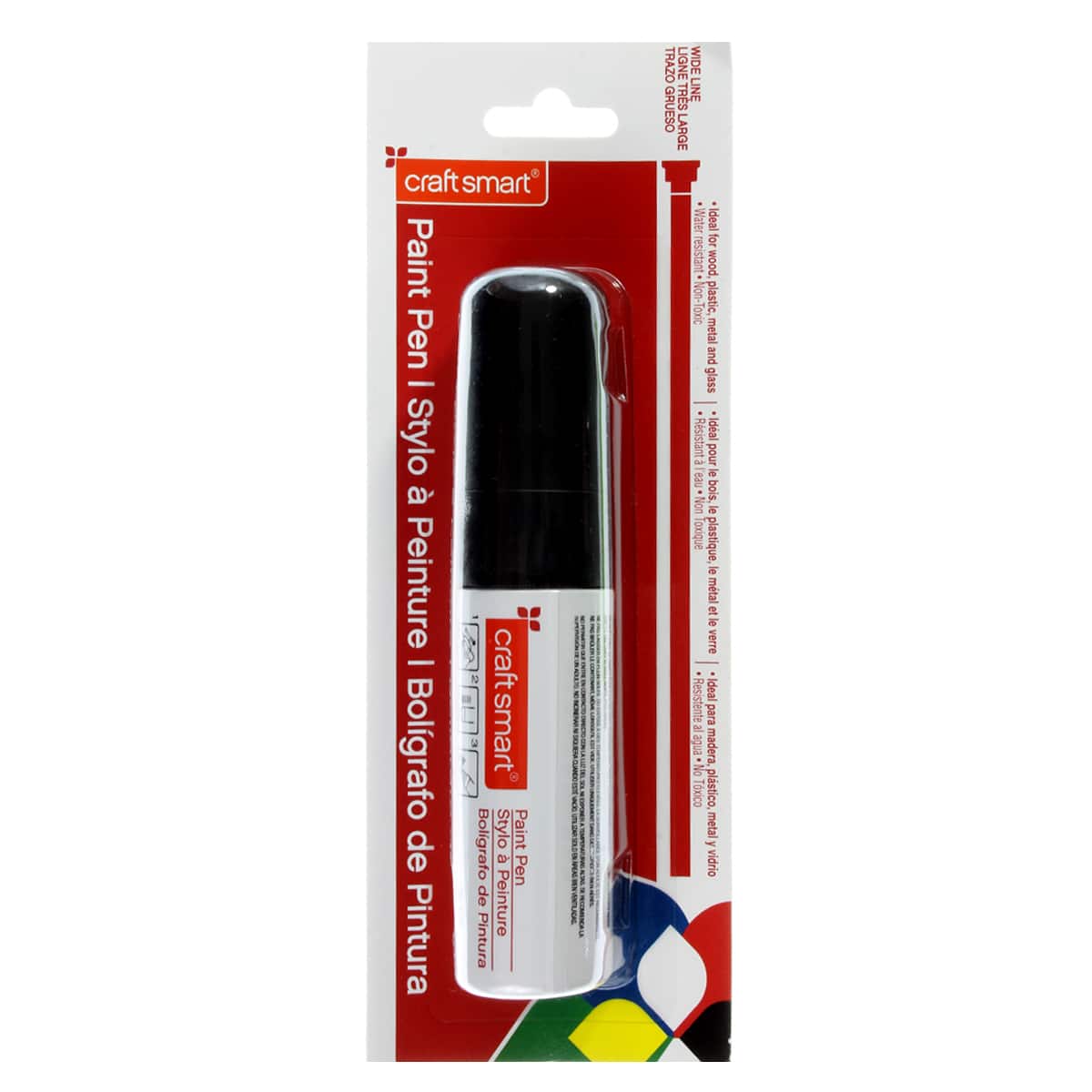 9 Pack: Black Wide Line Paint Pen by Craft Smart®