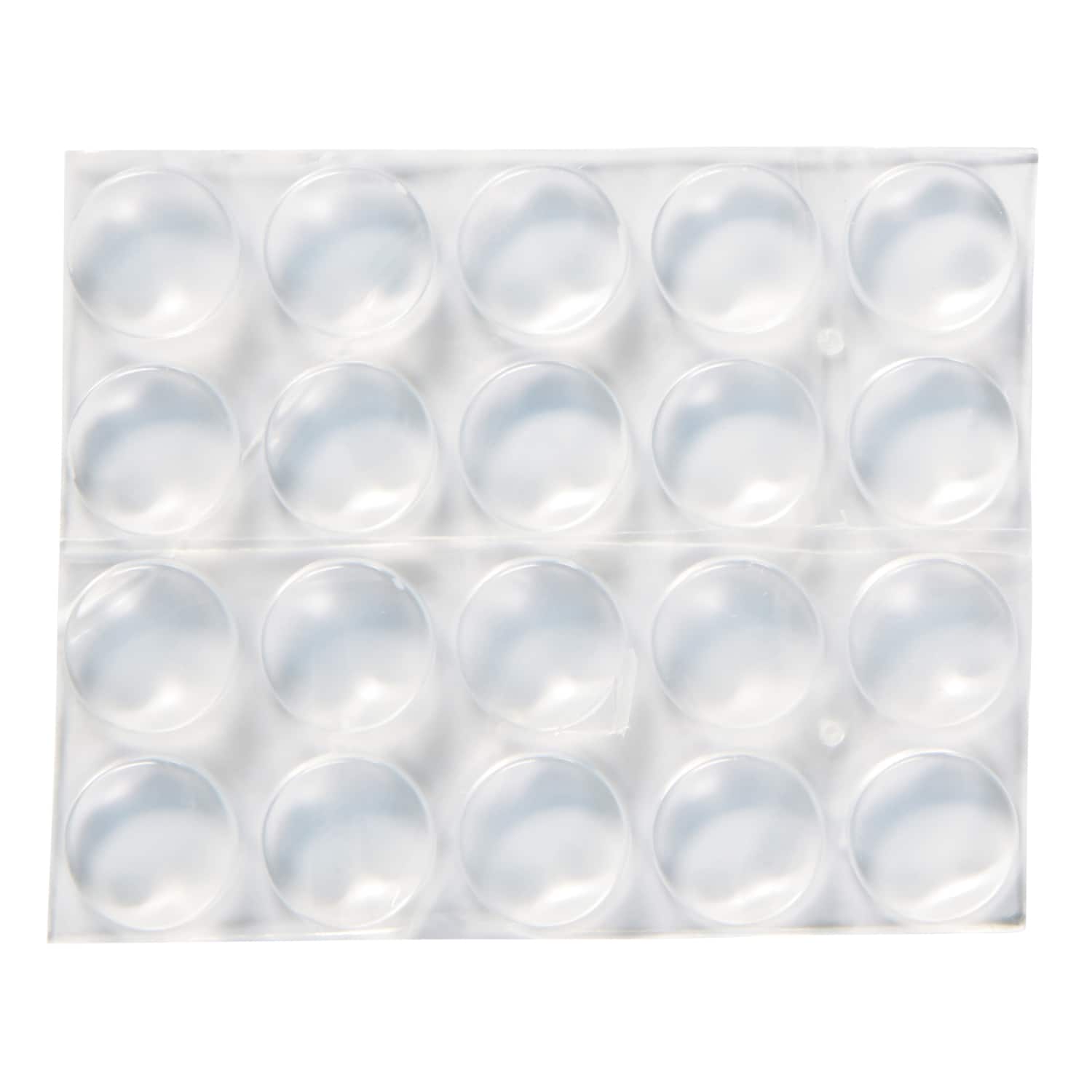12 Packs: 40 ct. (480 total) Scotch™ Clear Round Self-Adhesive Bumpers