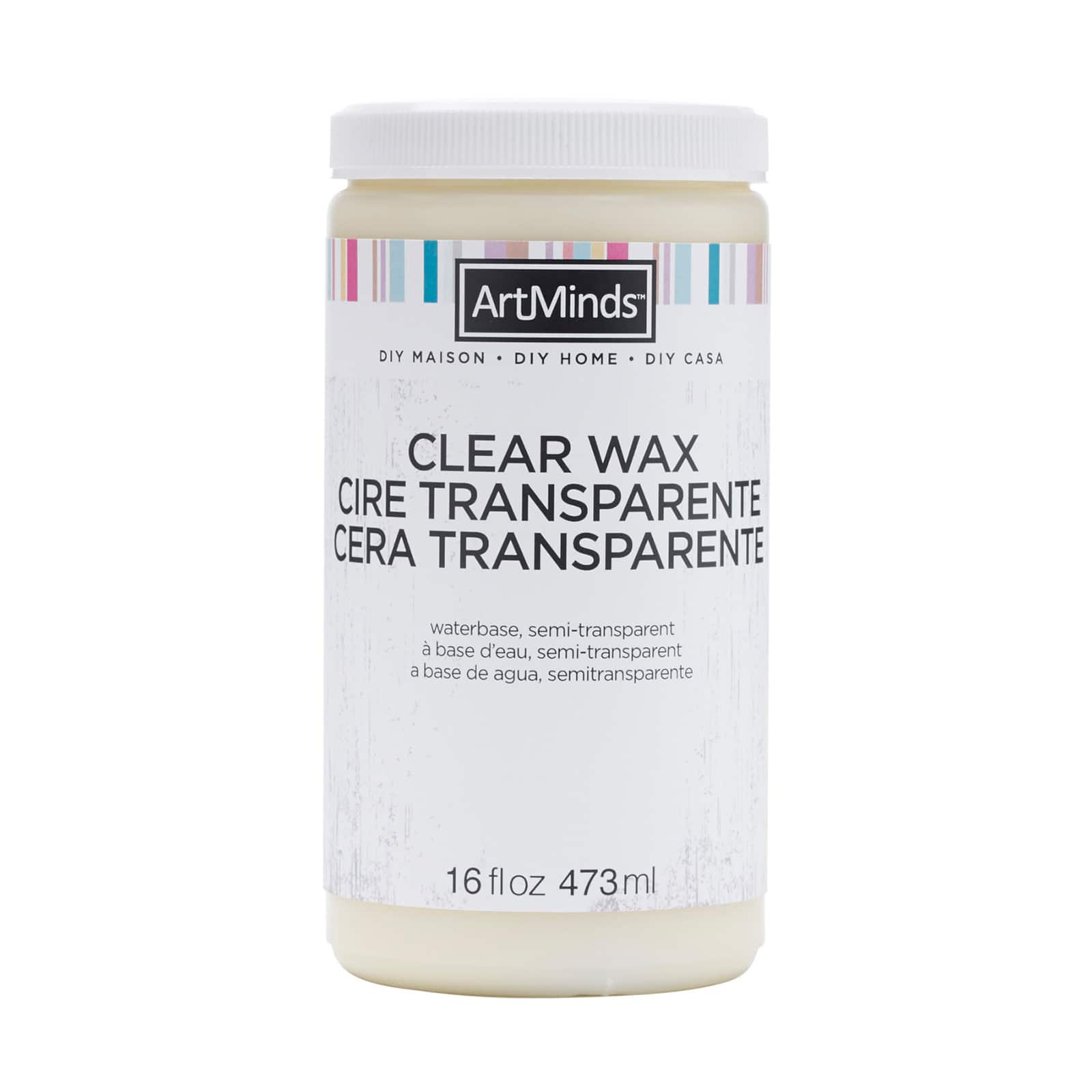 16oz. Clear DIY Home Wax by ArtMinds&#xAE;