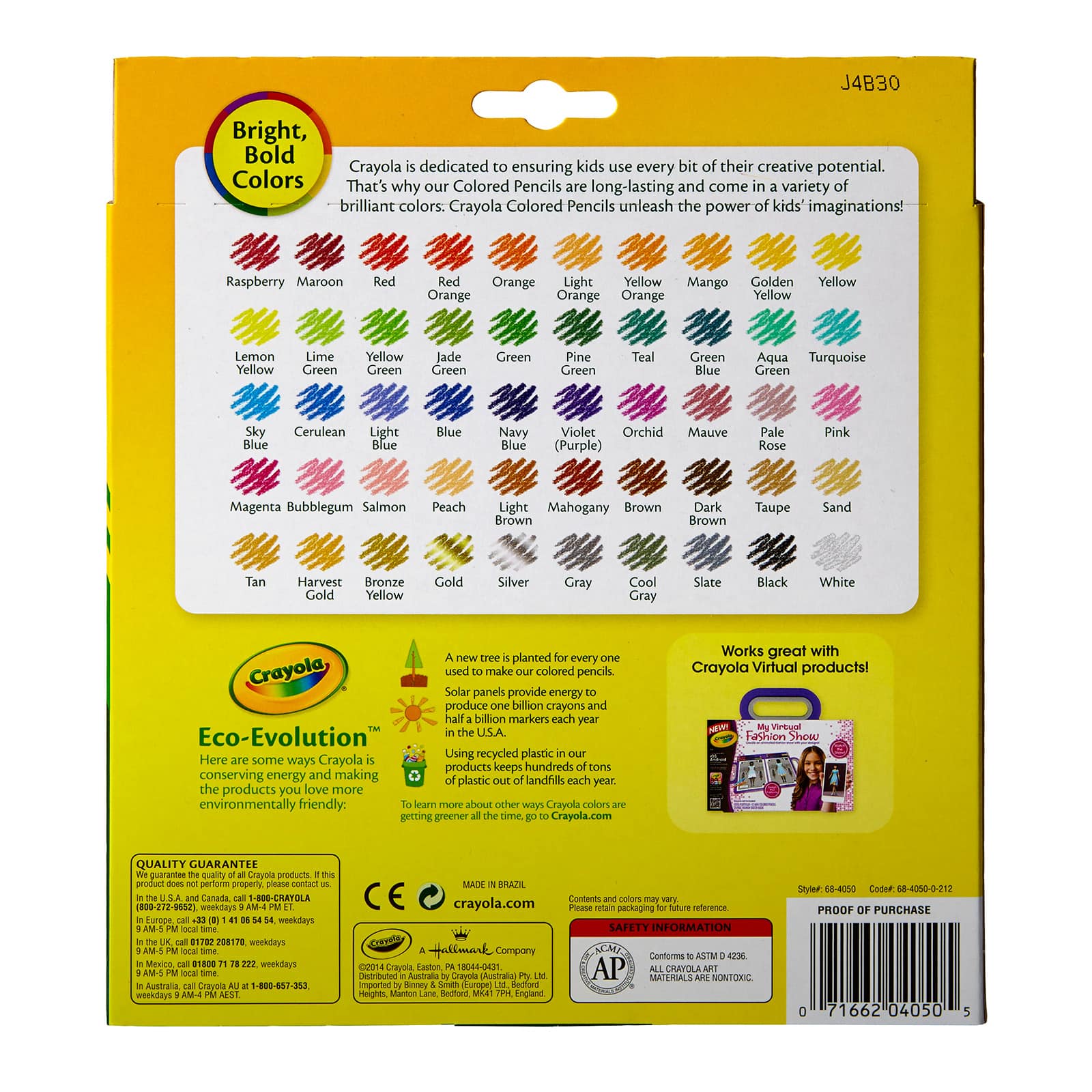Crayola Colored Pencils, 50 Count