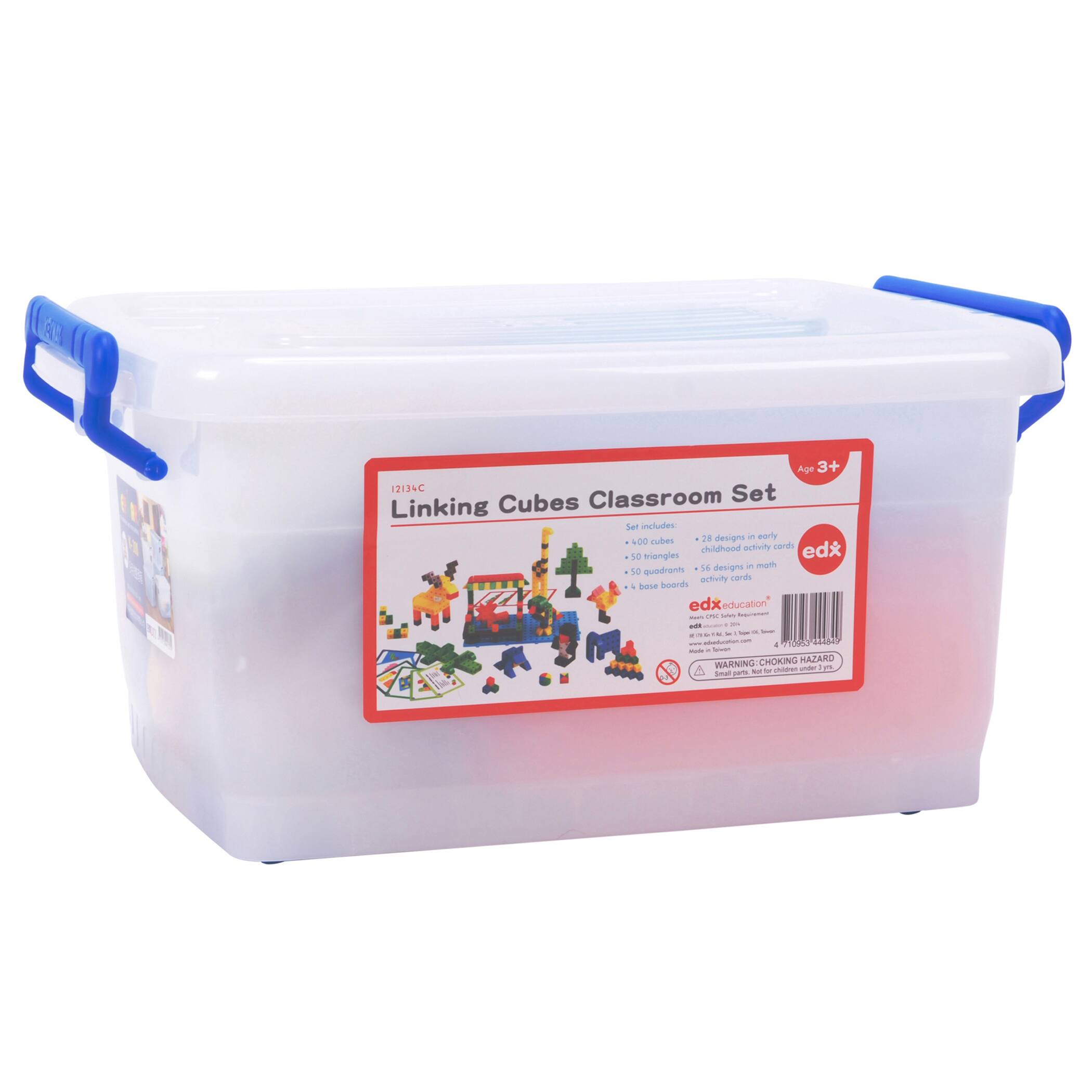 Learning Advantage&#x2122; Linking Cubes Classroom Activity Set, 2cm