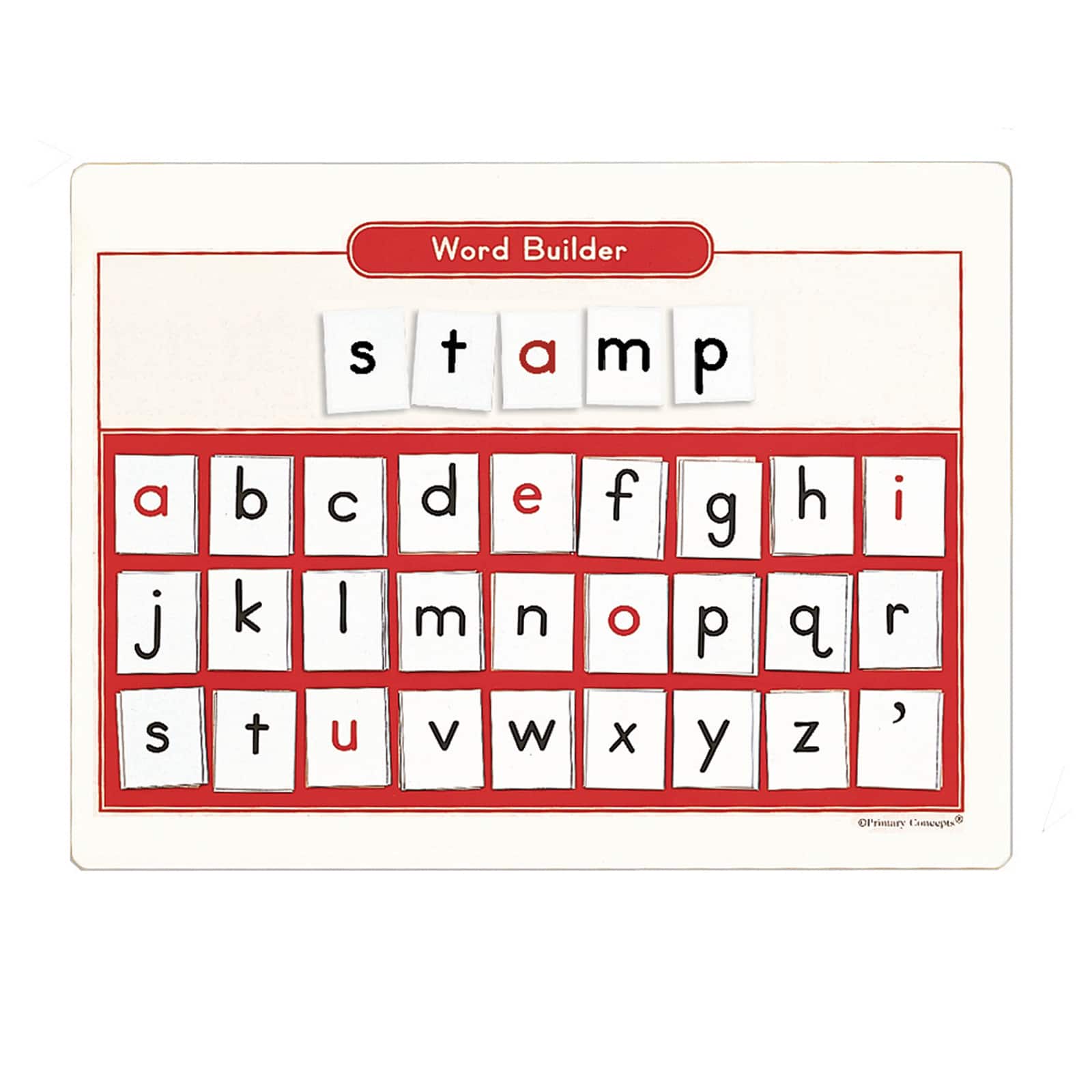 Primary Concepts Magnetic Word Builder