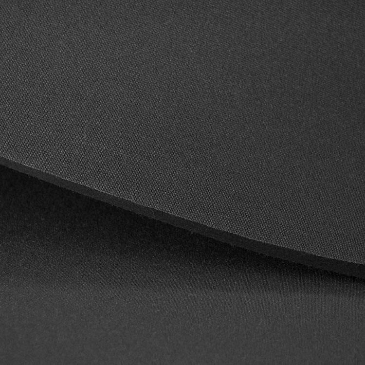 2mm Black Nylon Double Lined Neoprene Sheet - CR